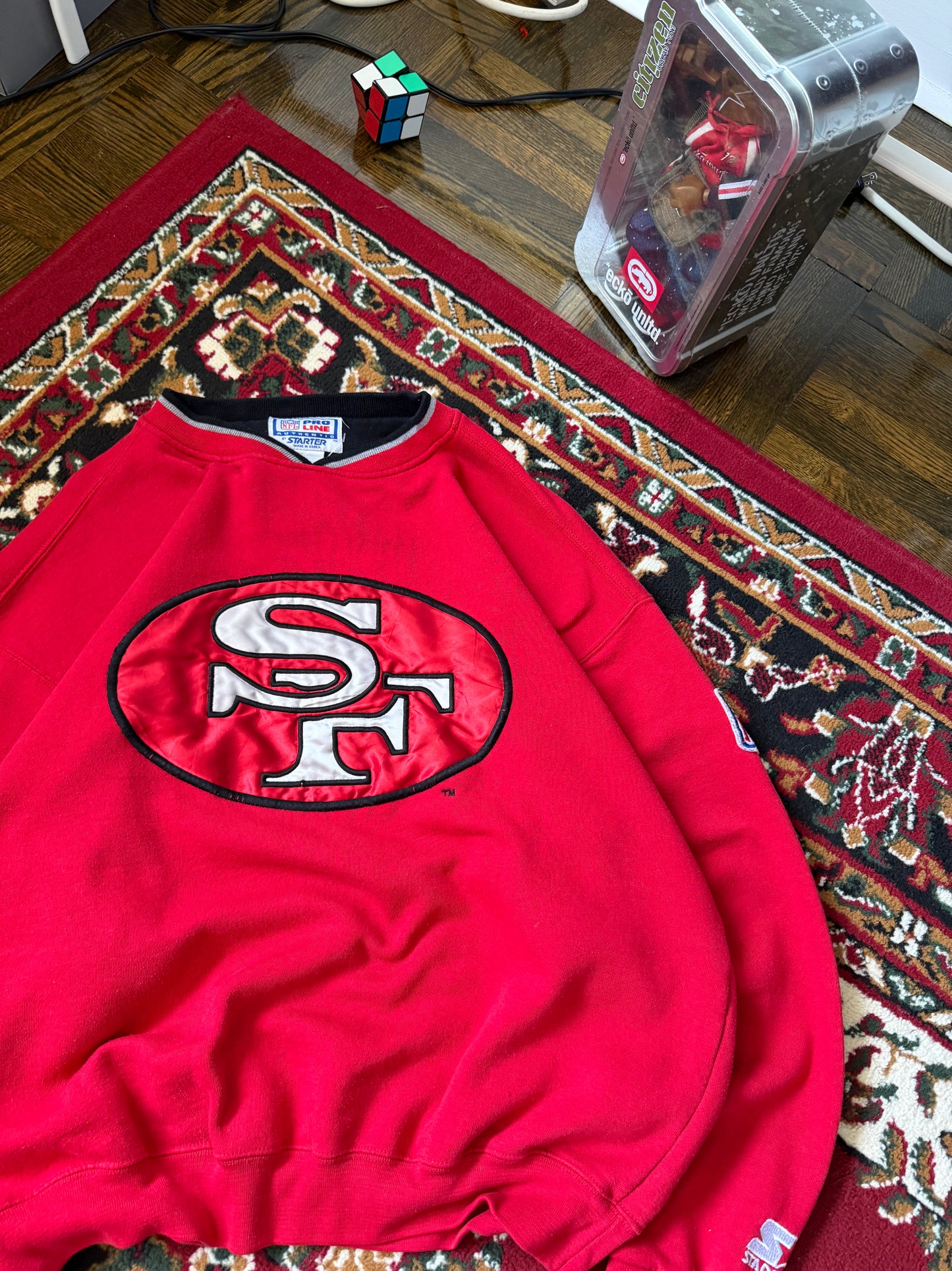 San Francisco 49ers Vintage Starter Pro Line Sweatshirt