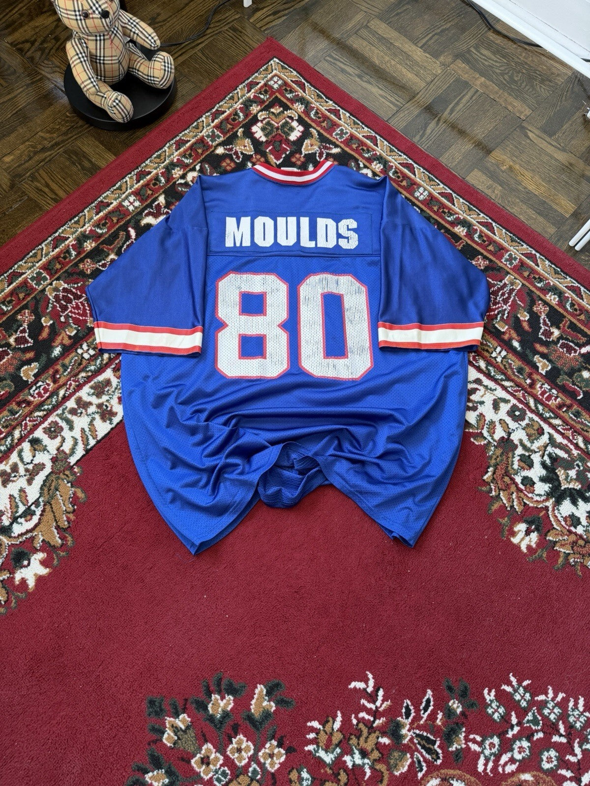 NFL Reebok Buffalo Bills Eric Moulds #80  Authentic Team Replica Jersey Men's L