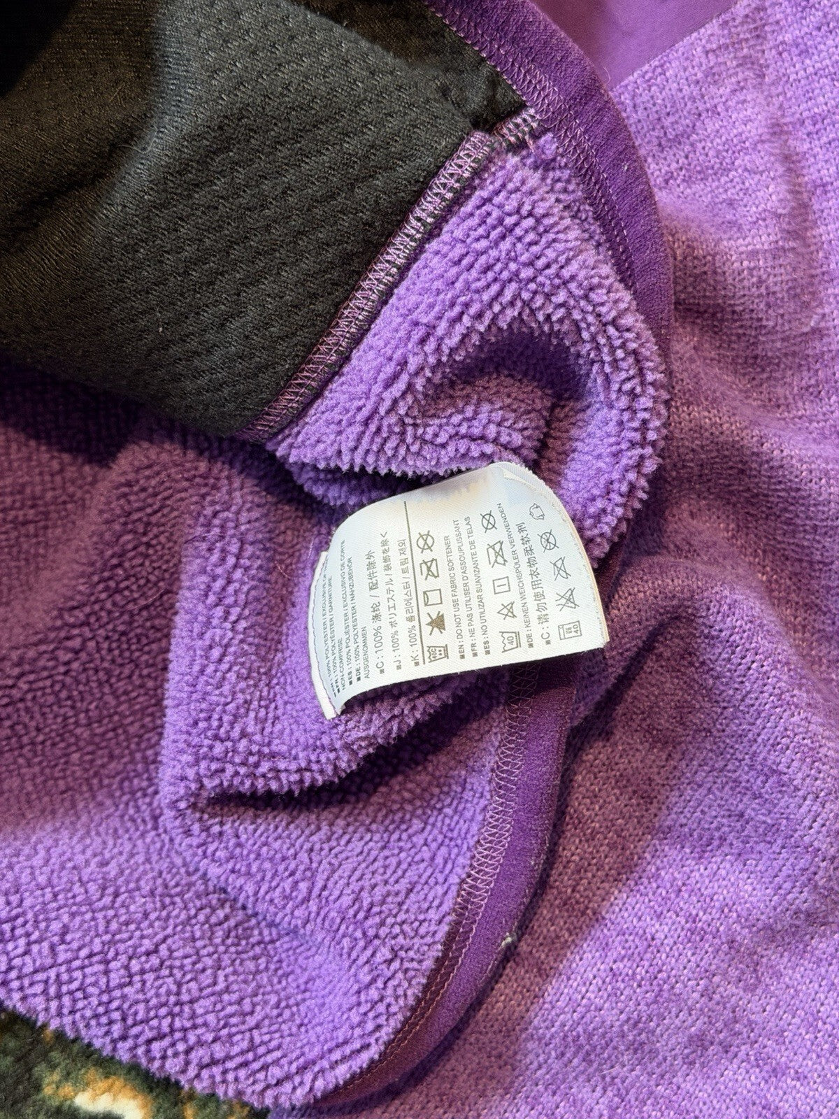 Arctery Polartec Women's Covert Fleece Cardigan Full Zip Ladies Jacket Size S