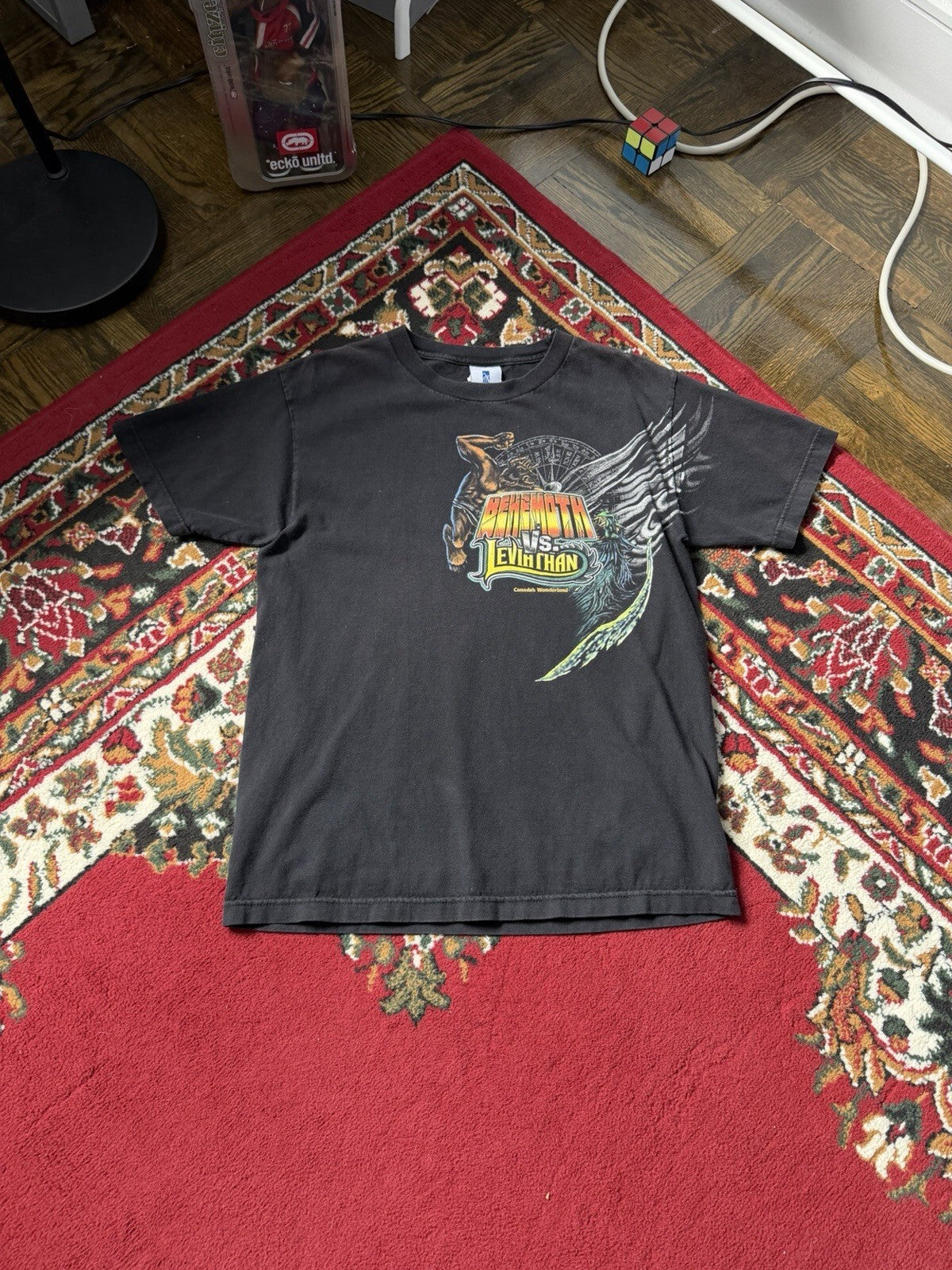 Canada’s Wonderland Theme Park T Shirt Adult Mens Sz M Behemoth & Leviathan Tee