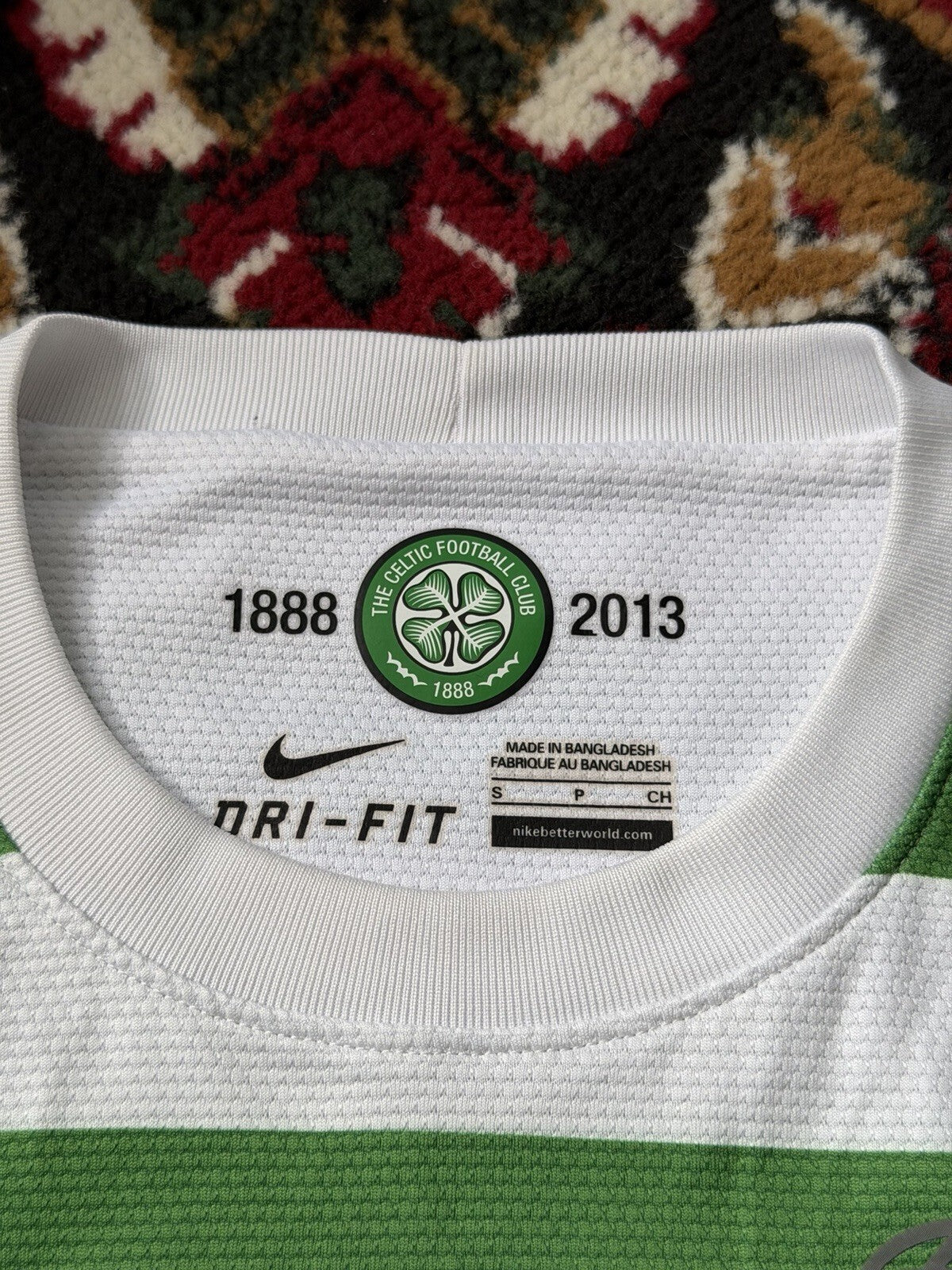 Celtic 2012 2013 Home Shirt Anniversary Football Soccer Jersey Nike Mens Size S