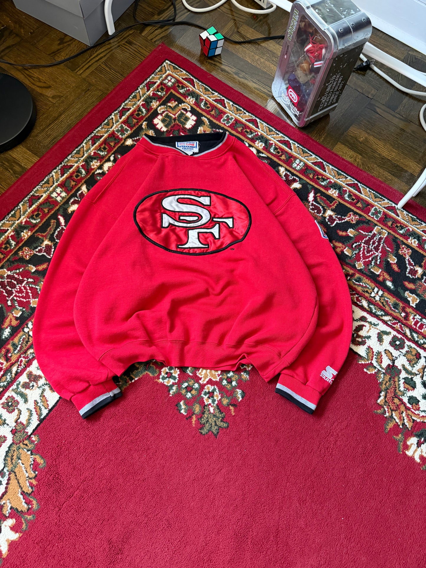 San Francisco 49ers Vintage Starter Pro Line Sweatshirt