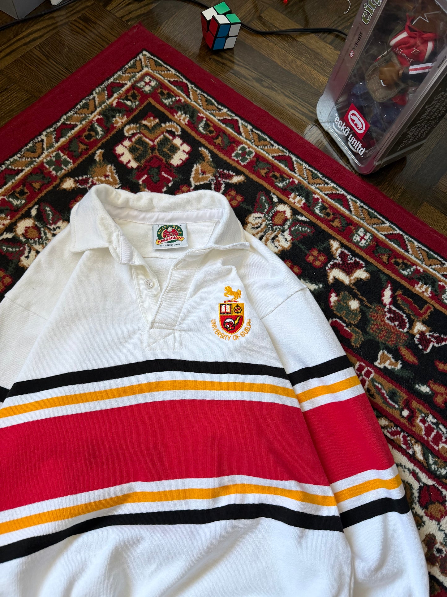 Vintage Barbarian Rugby University Of Guelph Sweater