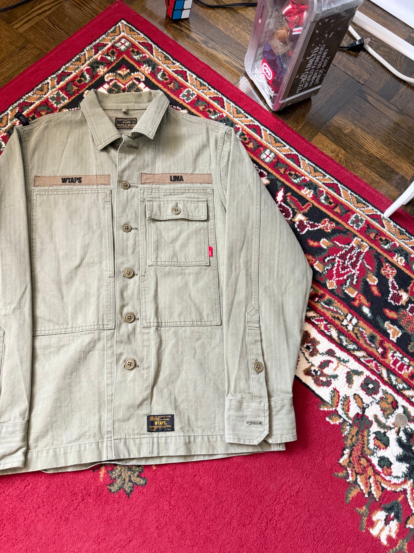 Wtaps Buds Lima Green Fiel Jacket Made in Japan