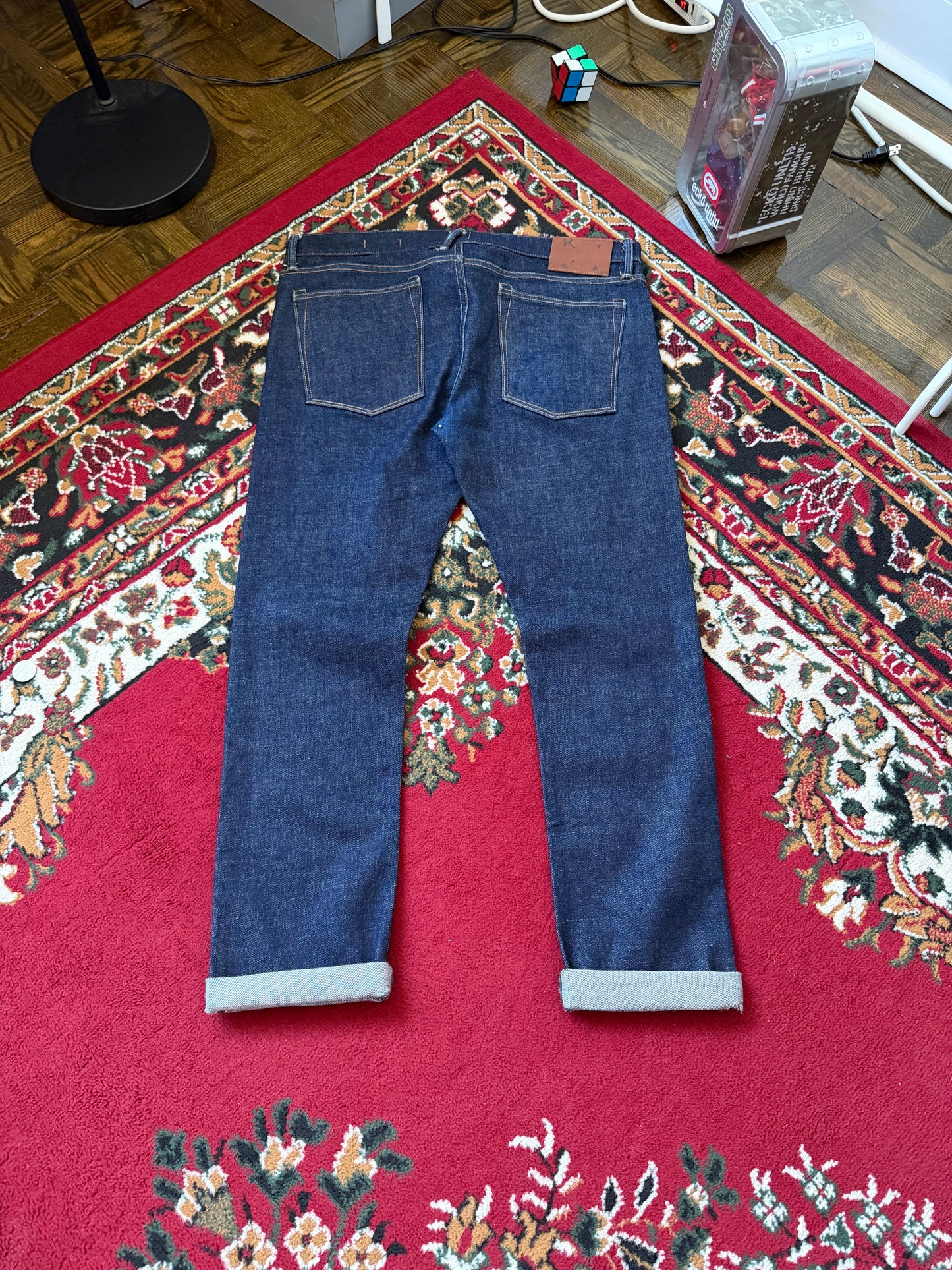 Kato By Hiroshi Kato The Needle Skinny Raw Denim Selvedge Jeans