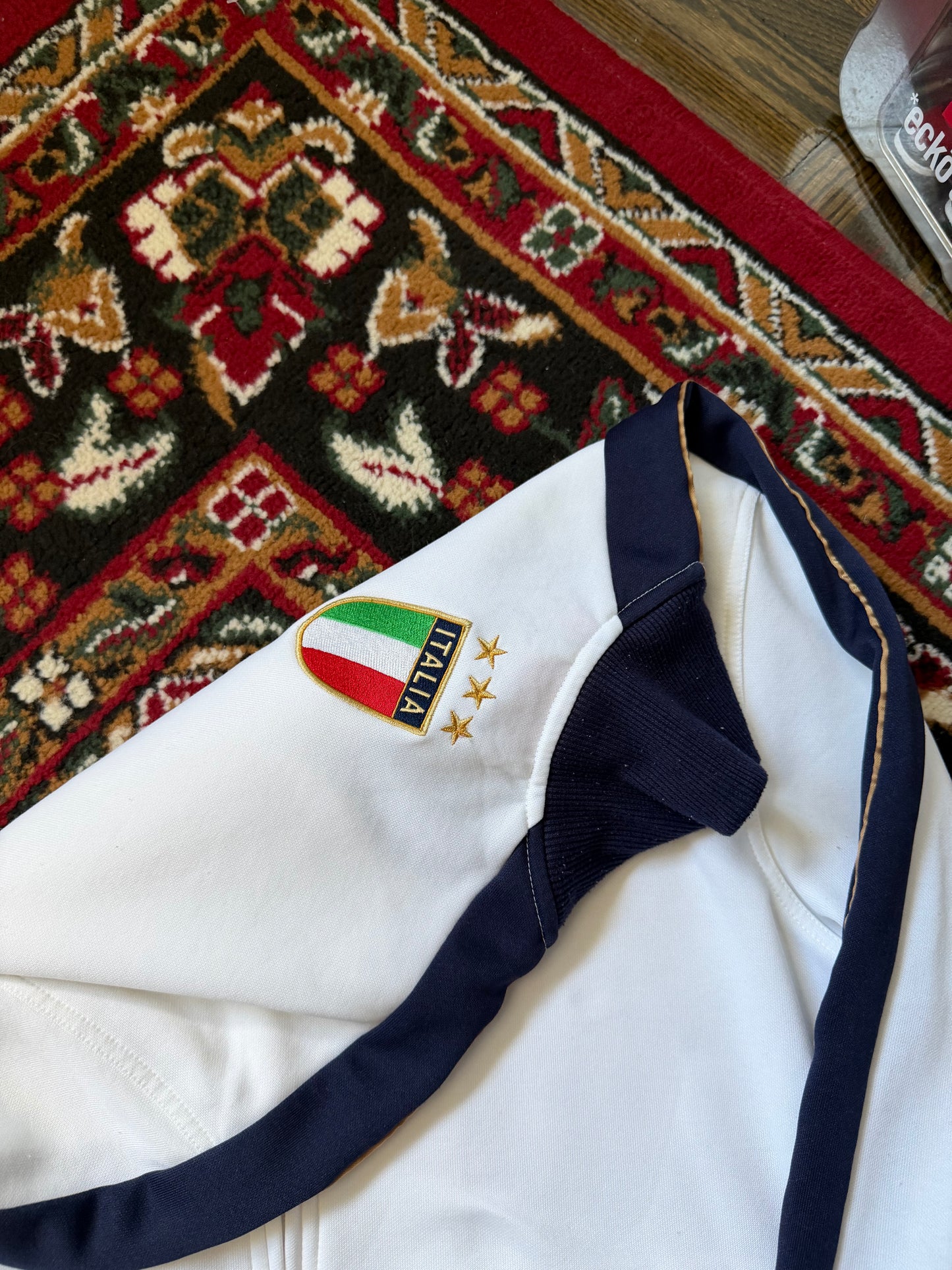 Puma Italy Vinatge Football / Soccer Track Zip Up Jacket