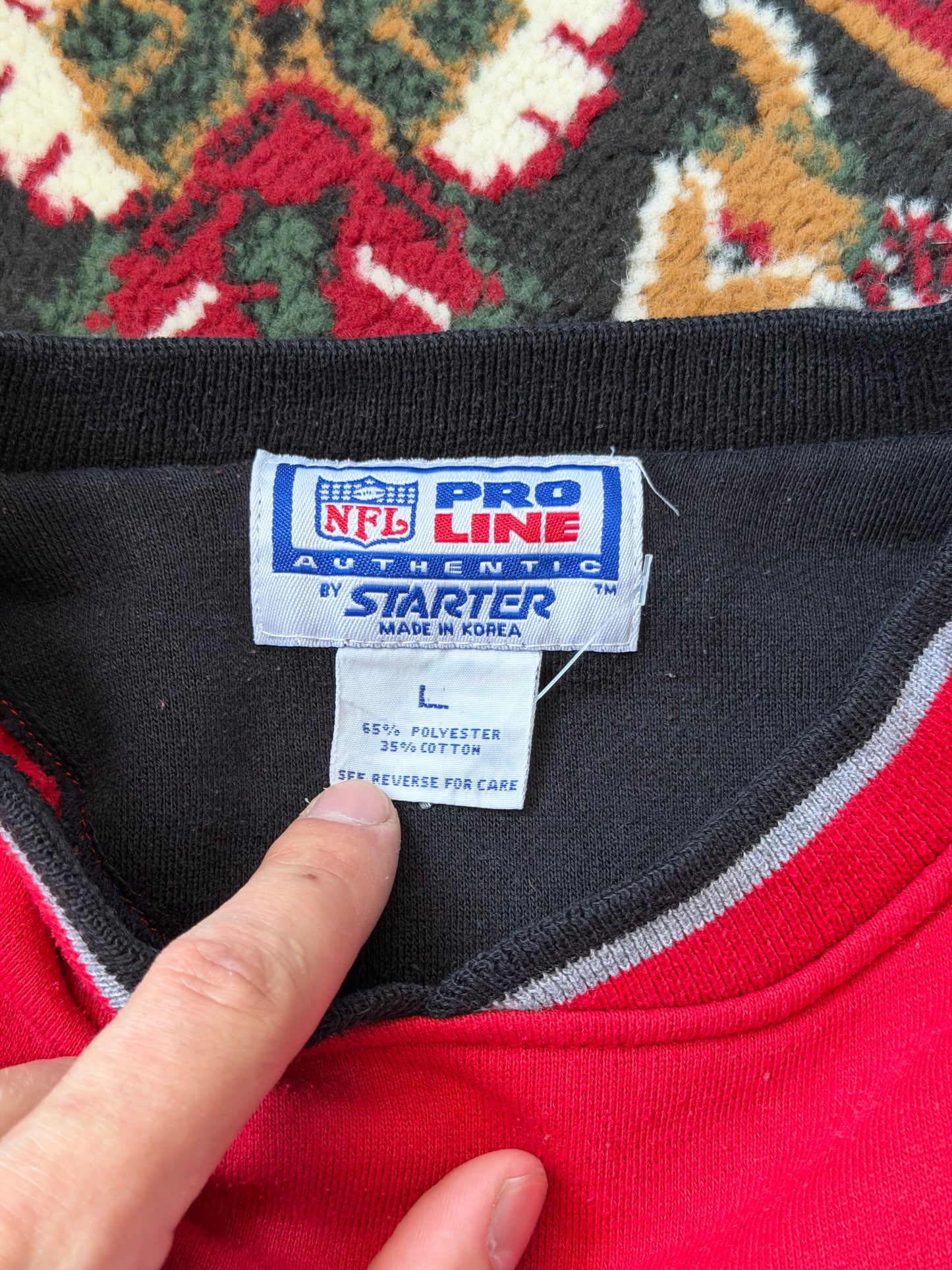 San Francisco 49ers Vintage Starter Pro Line Sweatshirt
