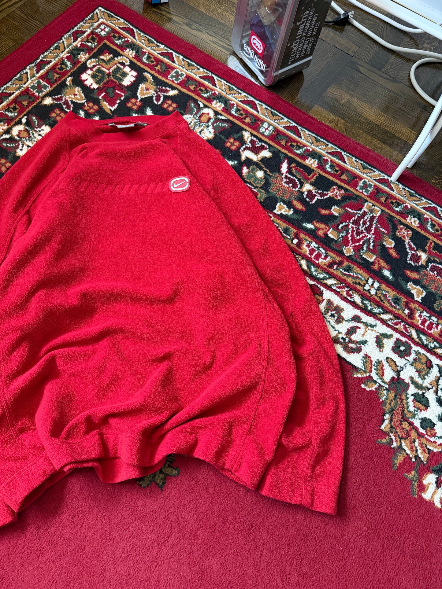 Vintage Nike Center Swoosh Fleece Sweatshirt
