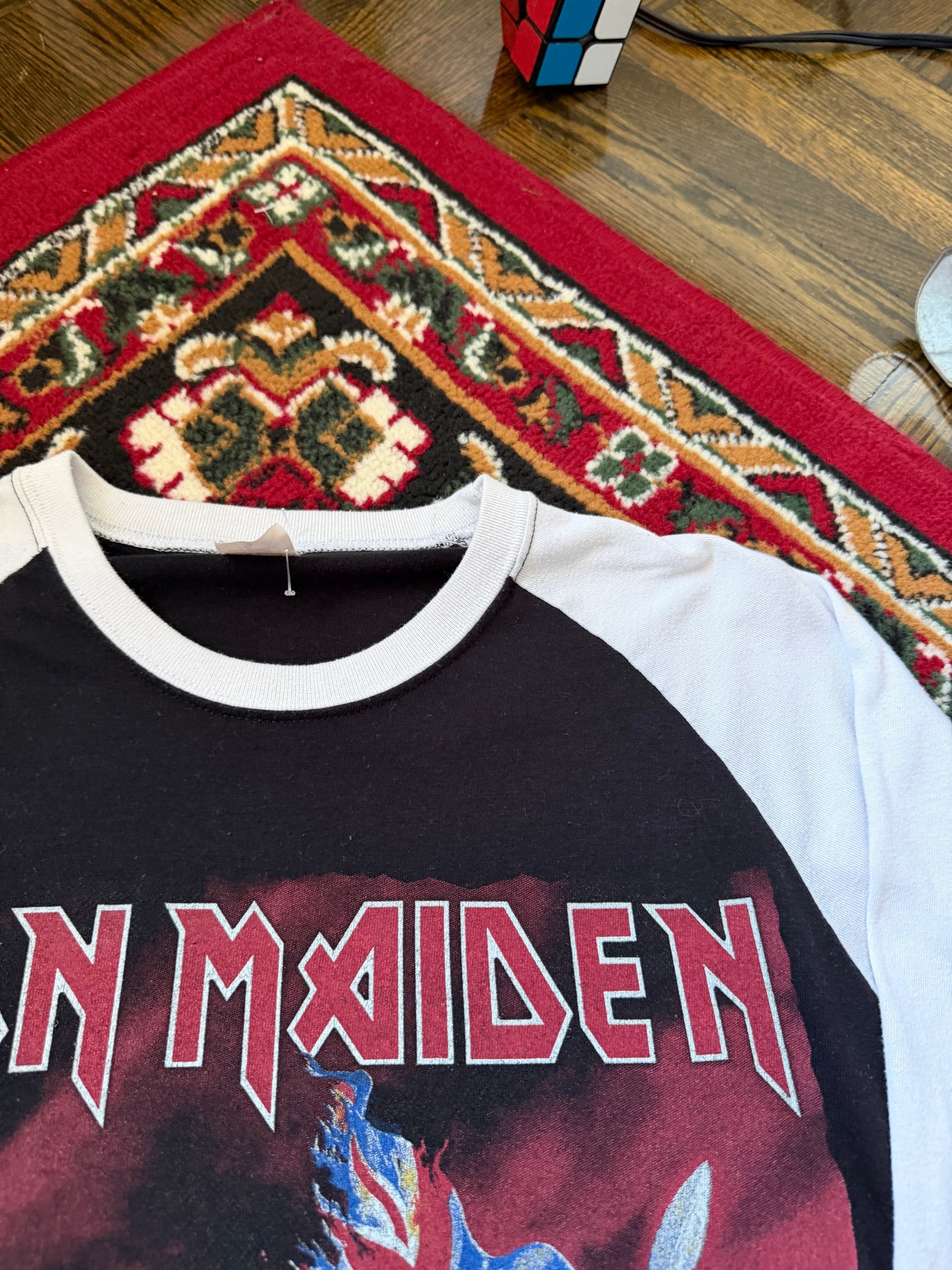 Iron Maiden 3/4 Sleeves Double Sided Tour Tee T-shrit