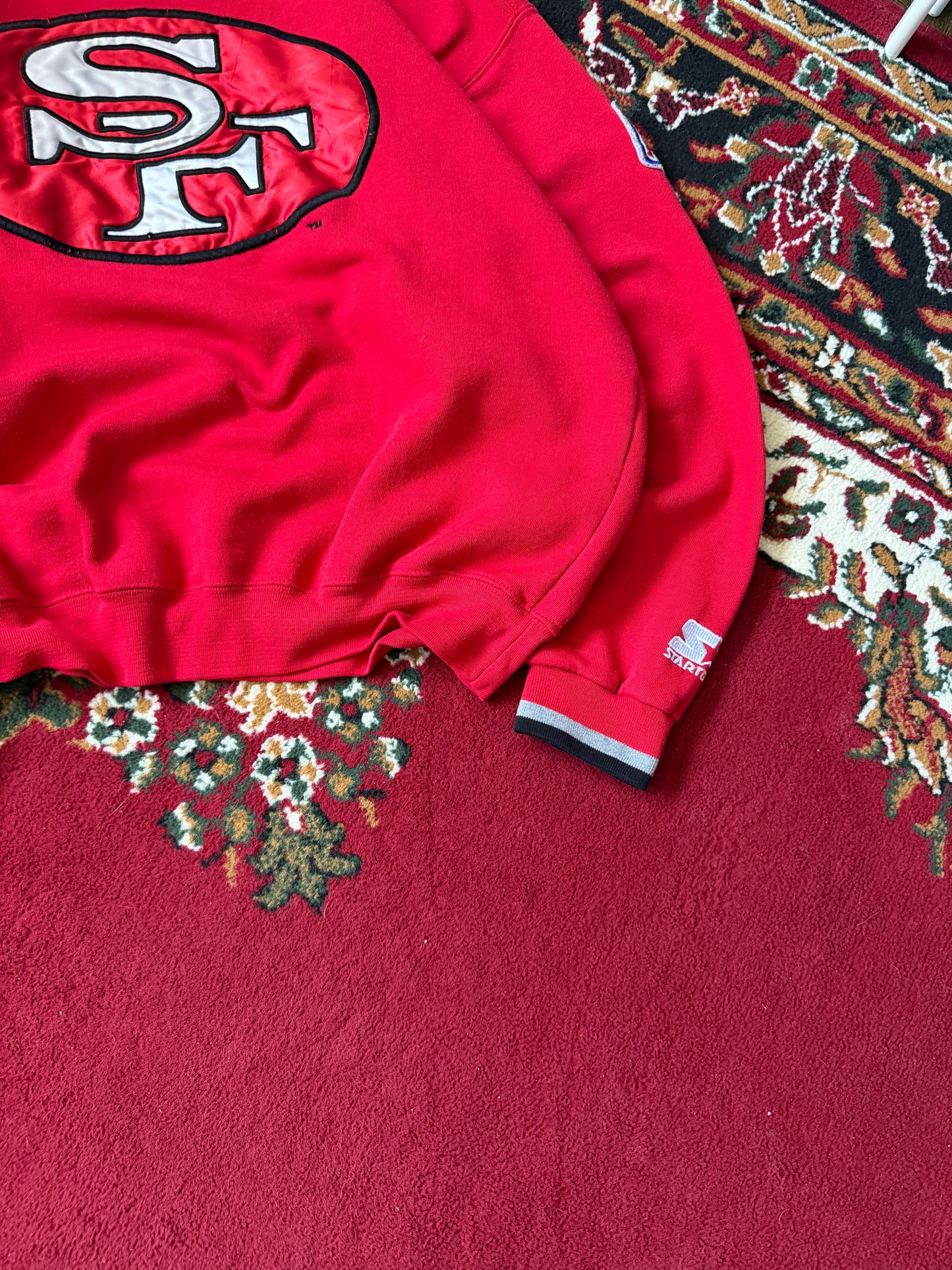 San Francisco 49ers Vintage Starter Pro Line Sweatshirt