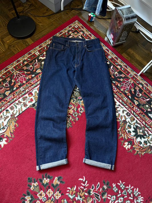 Imogene + Willie Mens Hank Straight Selvedge Raw Denim Jeans