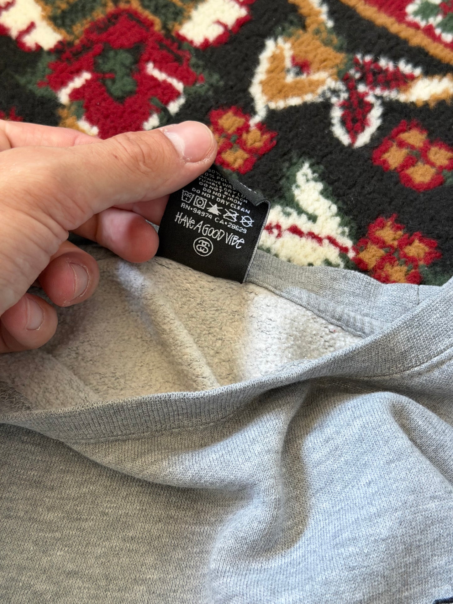 Vintage Stussy Basic Sweatshirt