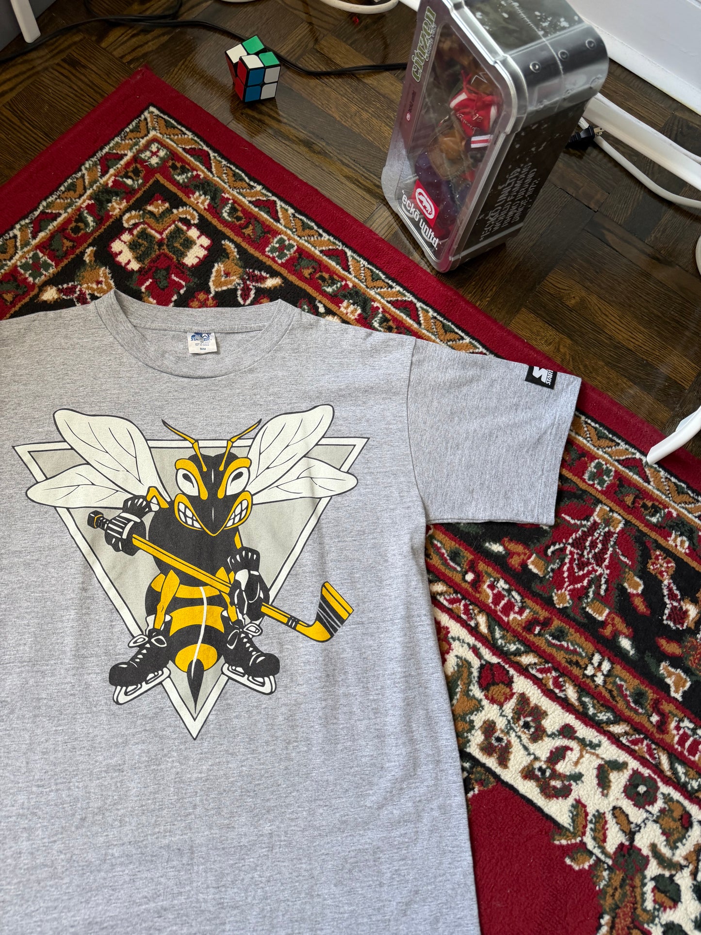 CHL Vintage Sarnia Sting Starter Tee T-shirt 90s