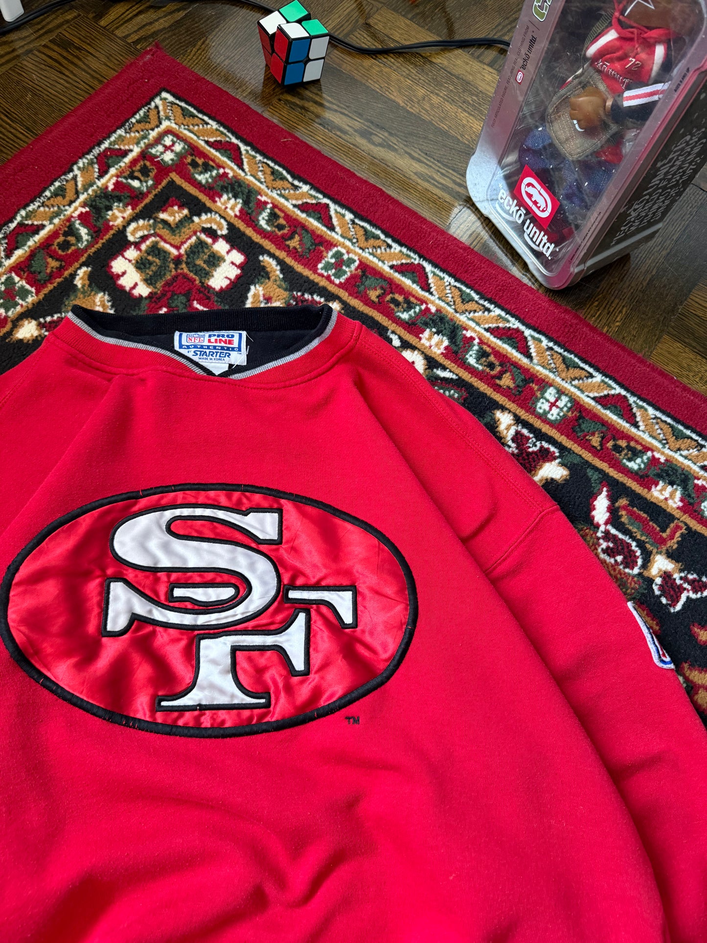 San Francisco 49ers Vintage Starter Pro Line Sweatshirt