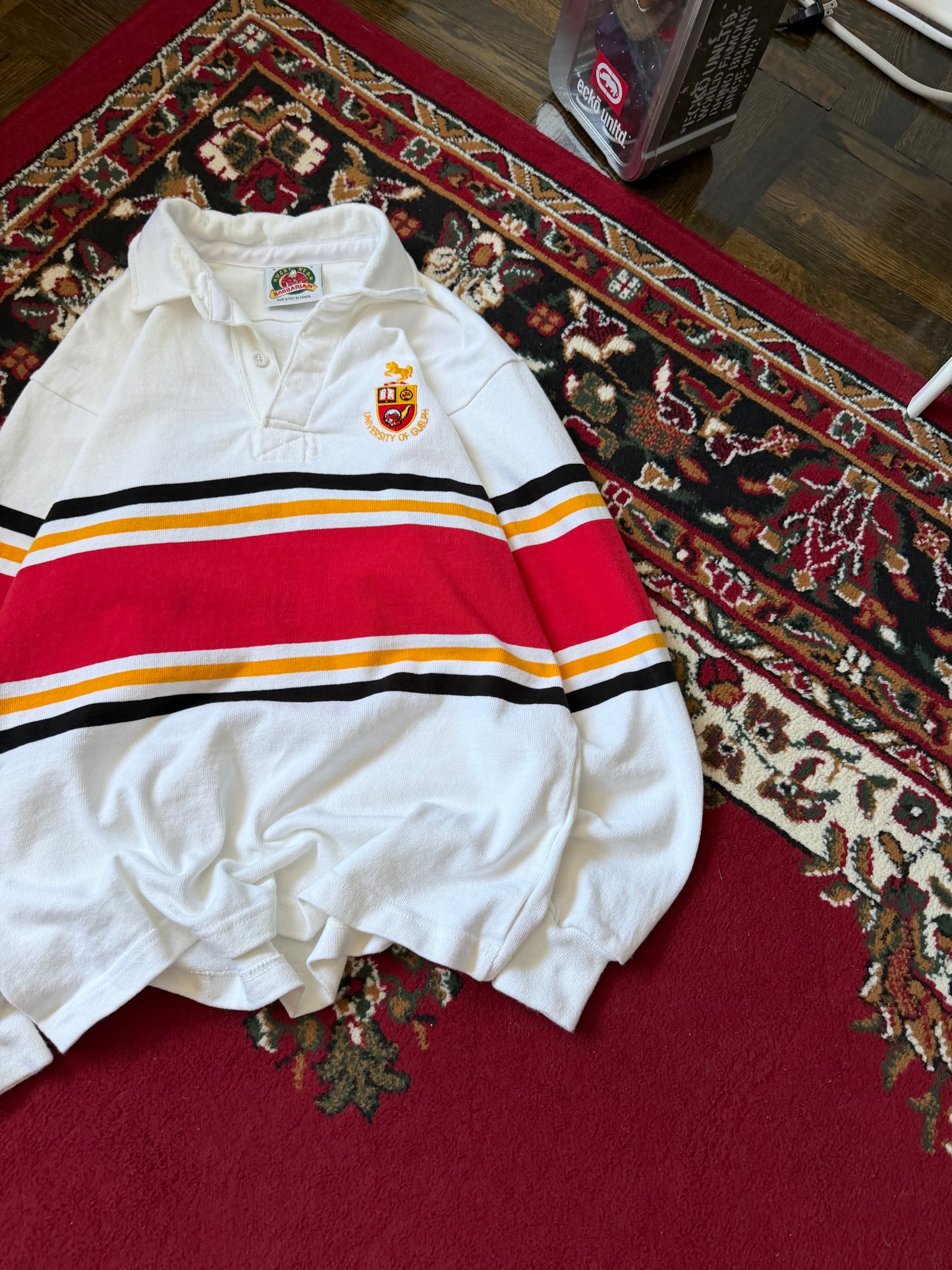 Vintage Barbarian Rugby University Of Guelph Sweater