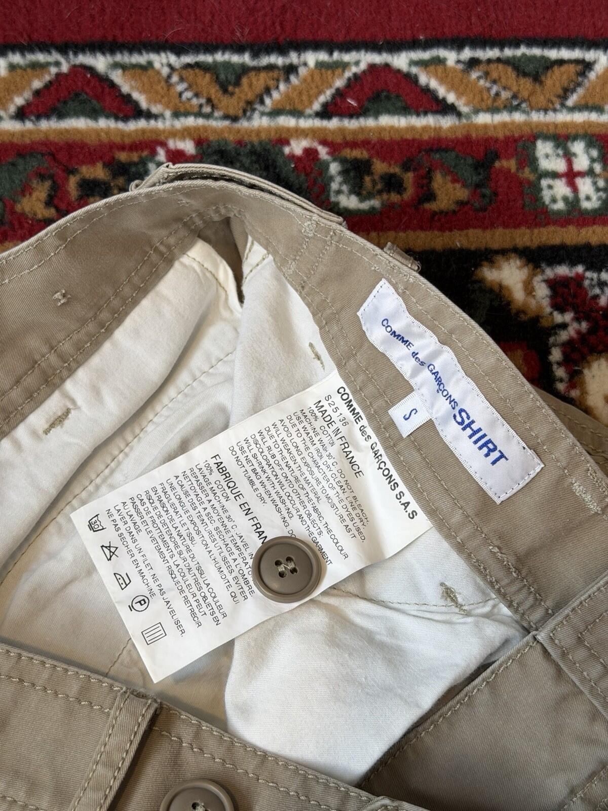 MEN'S COMME DES GARCONS COTTON PANTS SIZE SMALL