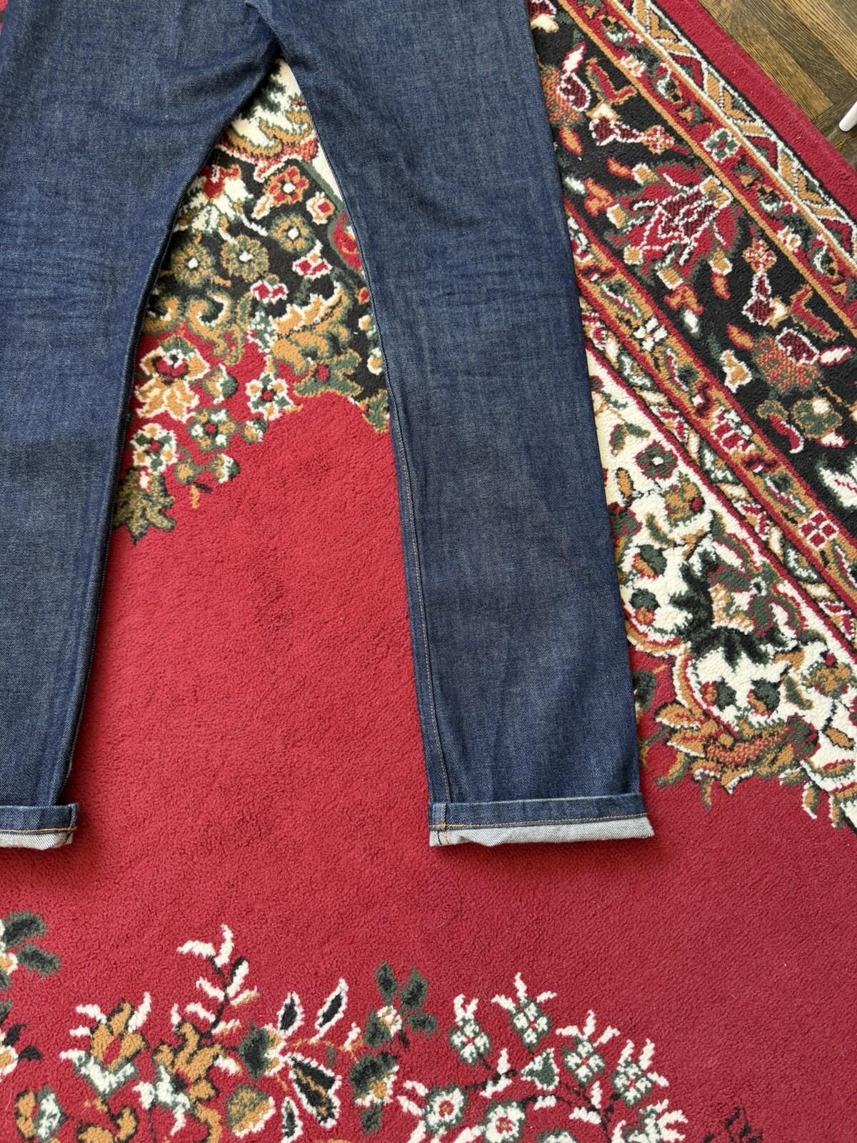 A.P.C. Petite Standard Jean Droit Etroit Size 31 Selvedge Indigo Denim APC