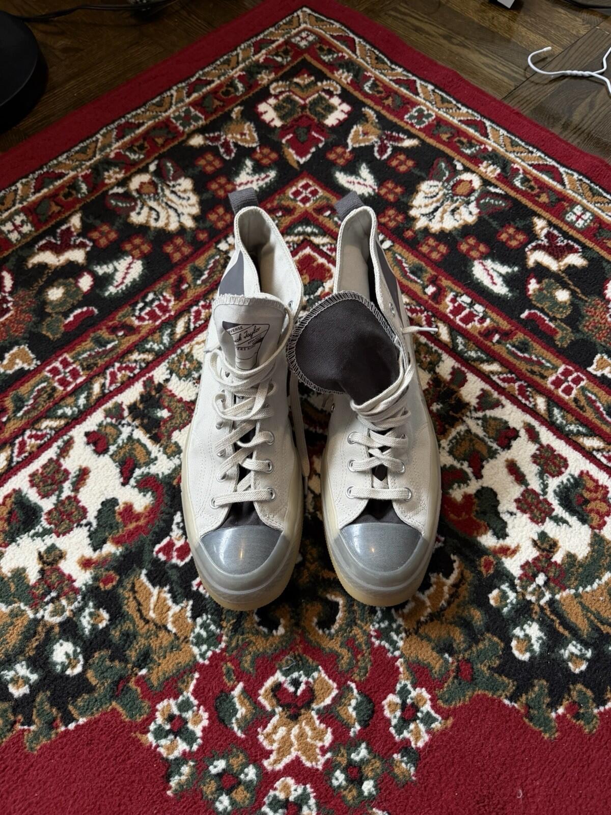 CONVERSE CHUCK 70 High x A-Cold-Wall Silver Birch 2022 A02276C, Size 10.5