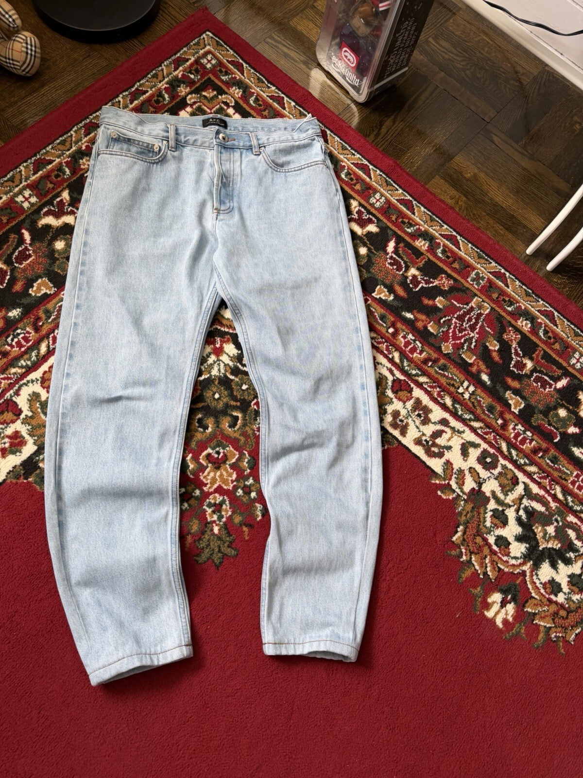 APC Petit New Standart Washed Blue Jeans Size 32 A.P.C Rue Madame Paris