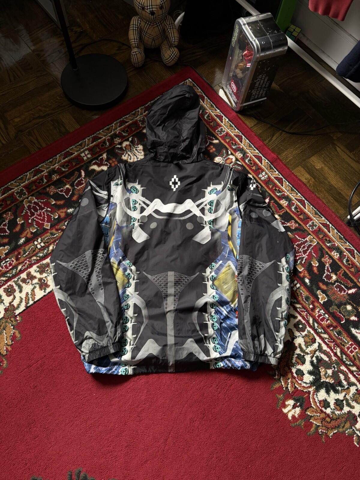 Marcelo Burlon County Of Milan AOP Windbreaker Jacket Size M