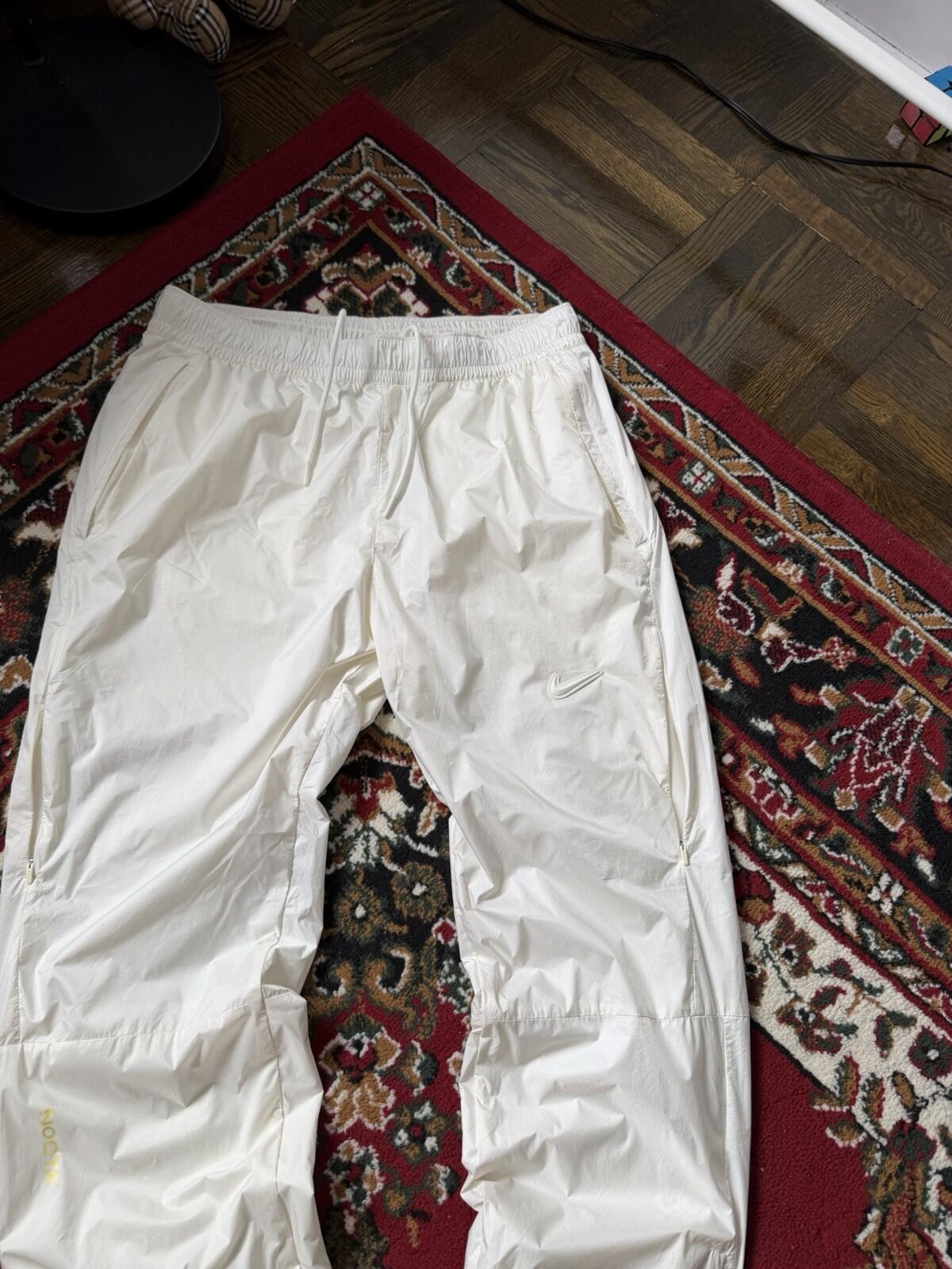 Nike x Drake Crossover NOCTA Golf Woven Pants Sail White DJ5588-133 Mens Size M