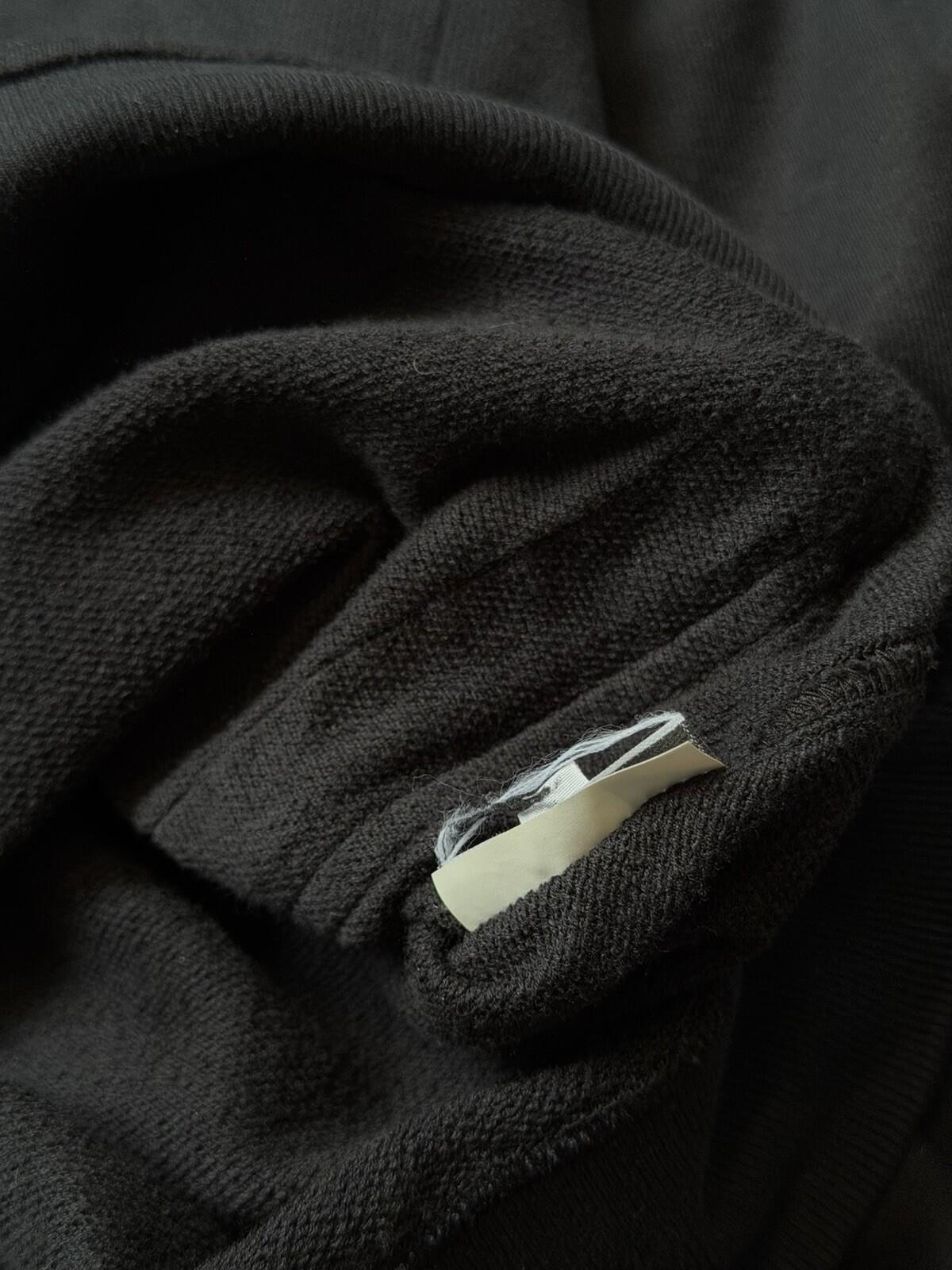 Stone Island Black Crewneck Pocket Sweatshirt Men’s Size S Pullover Zip Pockets