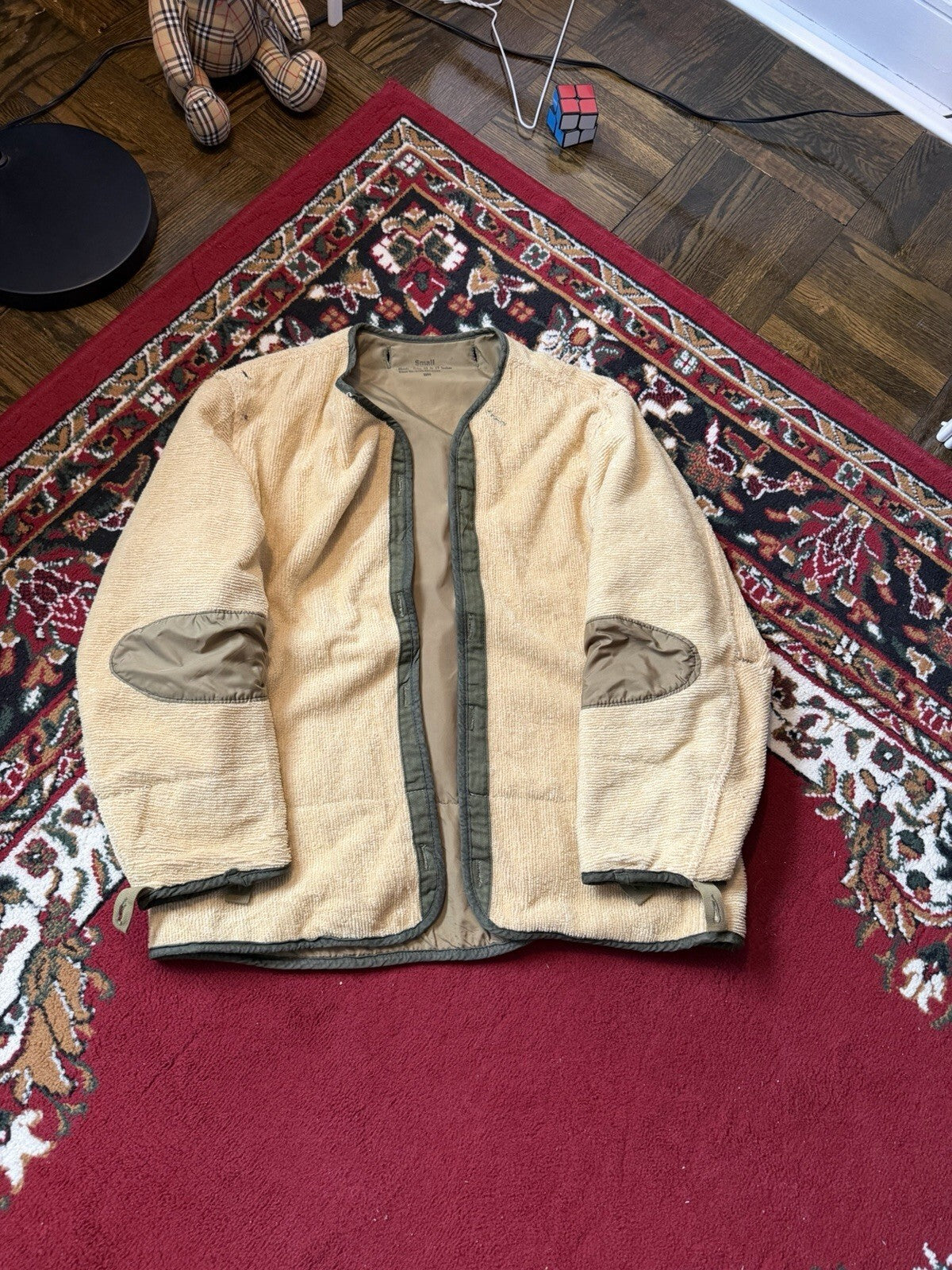 Rare VTG U.S. Army Korean War Era 1956 Field Jacket Liner ONLY 50s