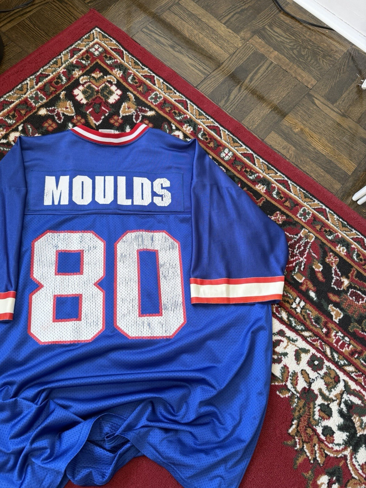 NFL Reebok Buffalo Bills Eric Moulds #80  Authentic Team Replica Jersey Men's L