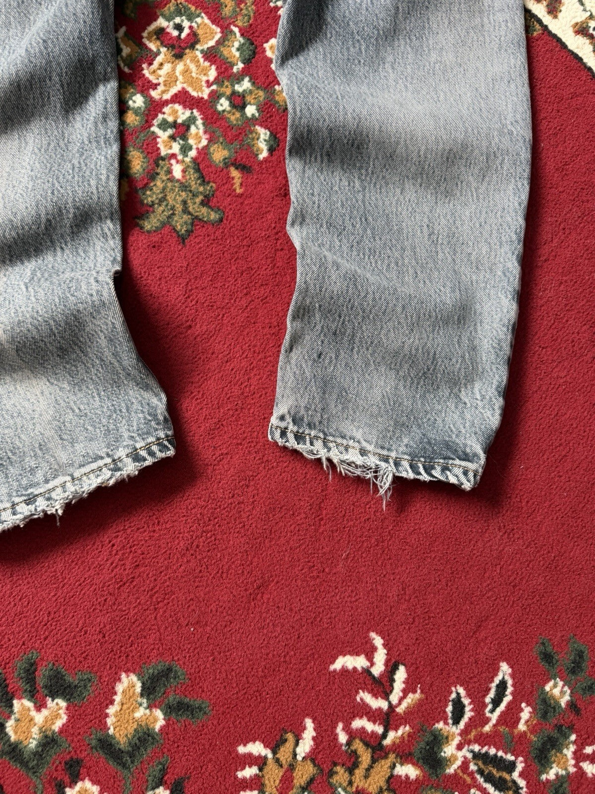 Vintage EDWIN London Slim Jeans | Size 33 x 32 | Washed Blue Japanese Denim