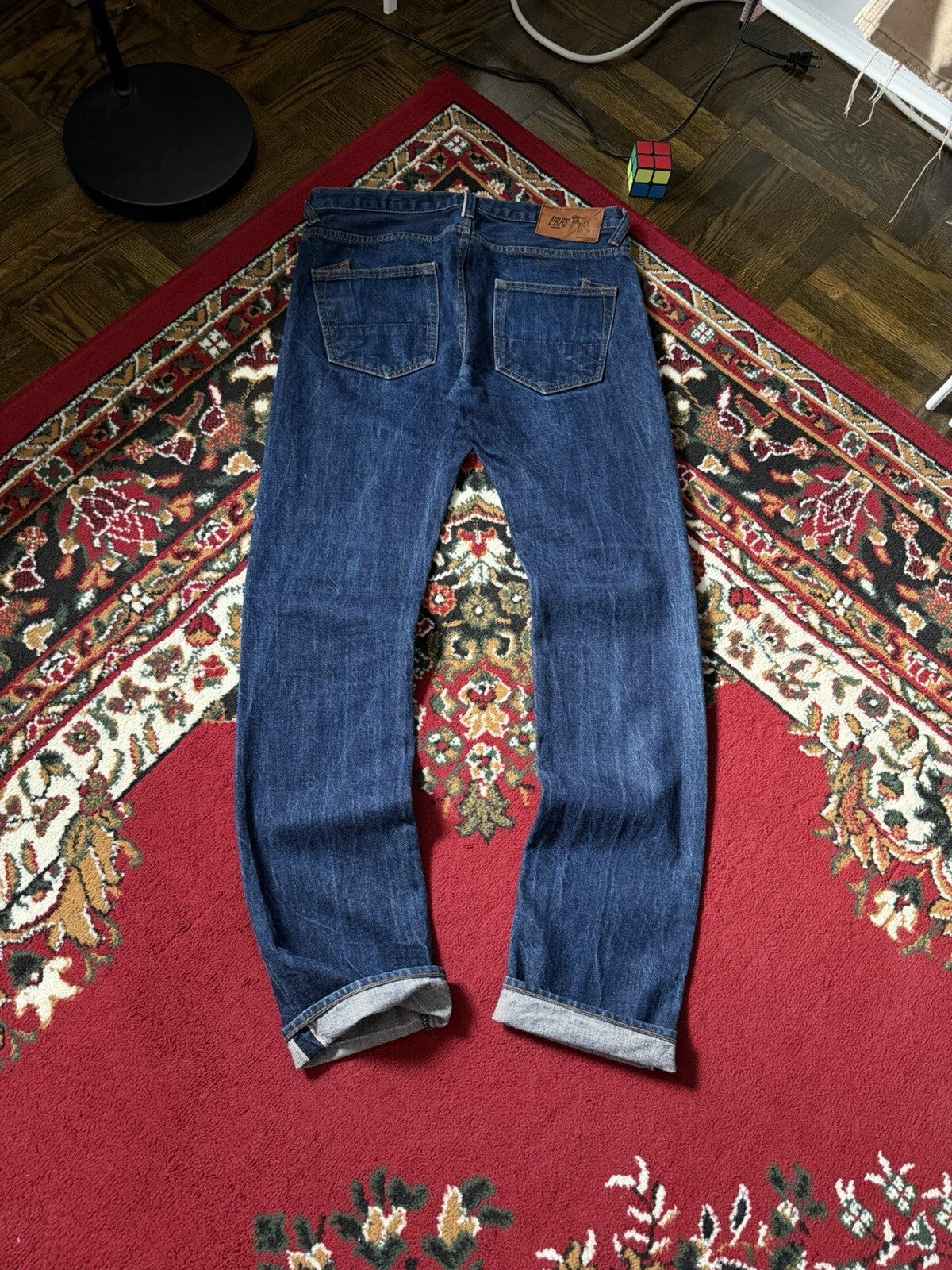 PRPS Selvedge Denim Jeans Janpanese Distressed Cotton Men's 33
