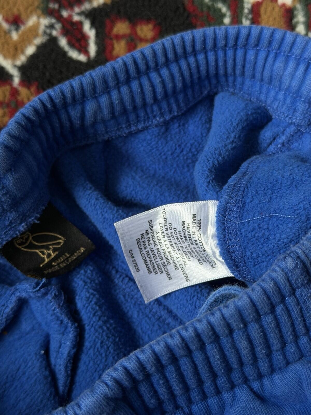 October’s Very Own Collegiate Blue Sweatpants Size S OVO Drake