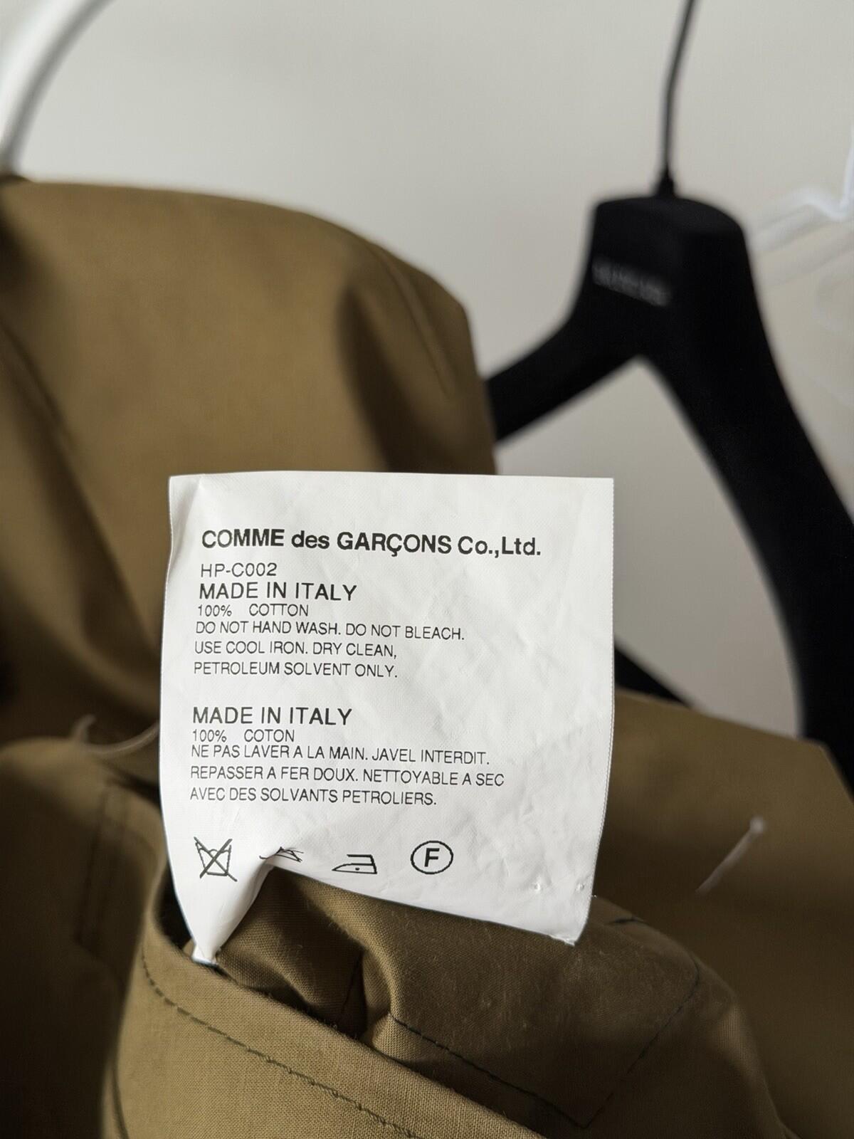 Comme des Garcons X Sealup Olive Membrane Parka / Raincoat Jacket Size M