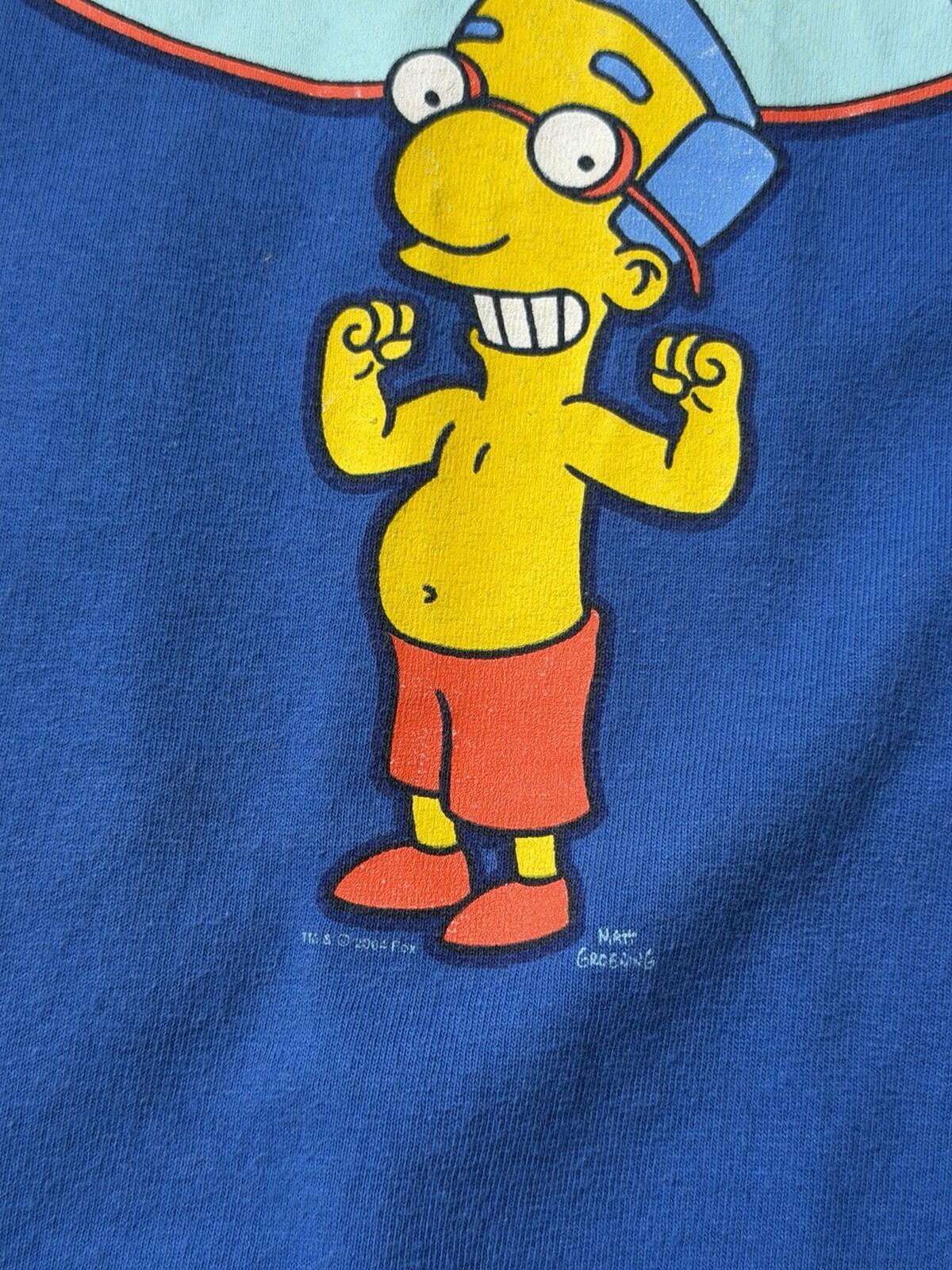 Y2K Vintage The Simpsons "Van Dork" Van Dutch Parody  Vintage Tee 00s 2004 Fox