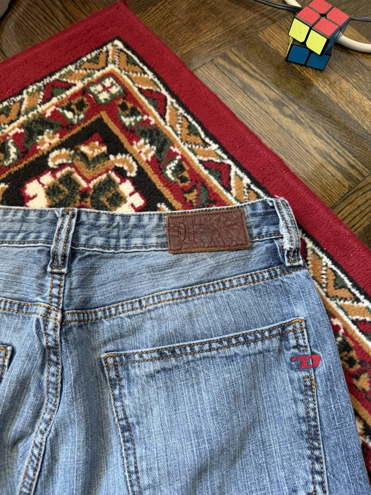 Diesel Washed Jeans Bootcut Jeans Size 34 Flared