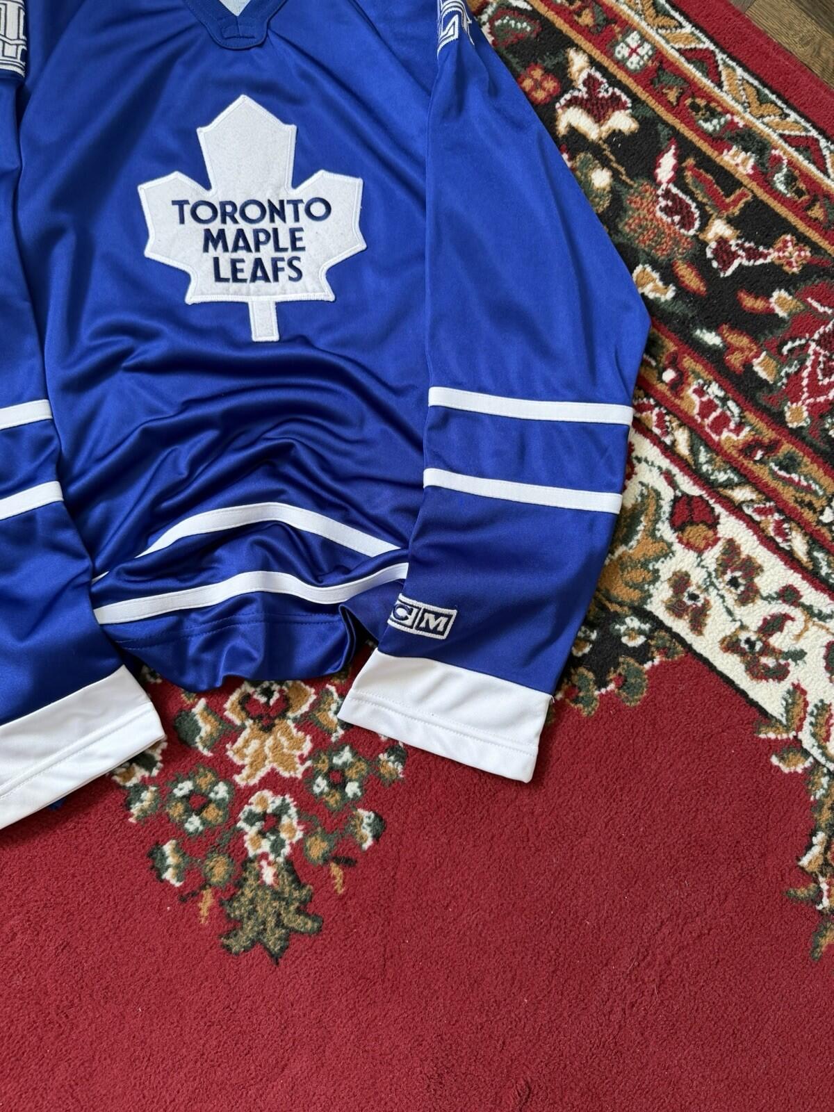 Toronto Maple Leafs CCM For Her Womens Hockey Jersey Official Size M