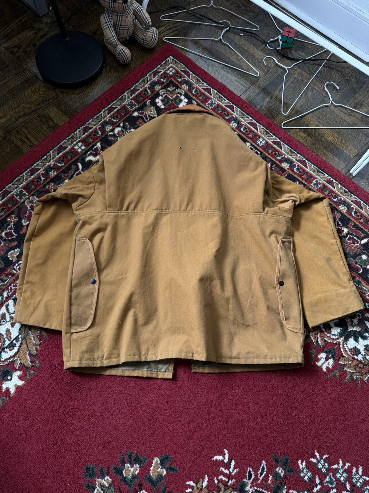 Vintage Ideal 1977 Fishing Jacket Outdoor Hunting Large Made In USA 70s 80s 90s