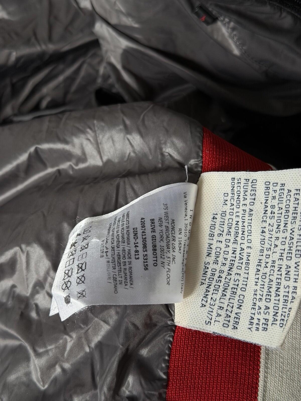 Moncler Grenoble Brive Giubbotto Ski Down Puffer Jacket Size 3 +- M Mens
