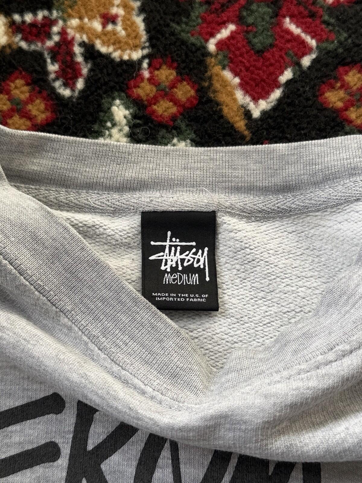 Stussy Canada 2011 Holiday Collection Sweatshirt Men's Sweater Size L Gray Color