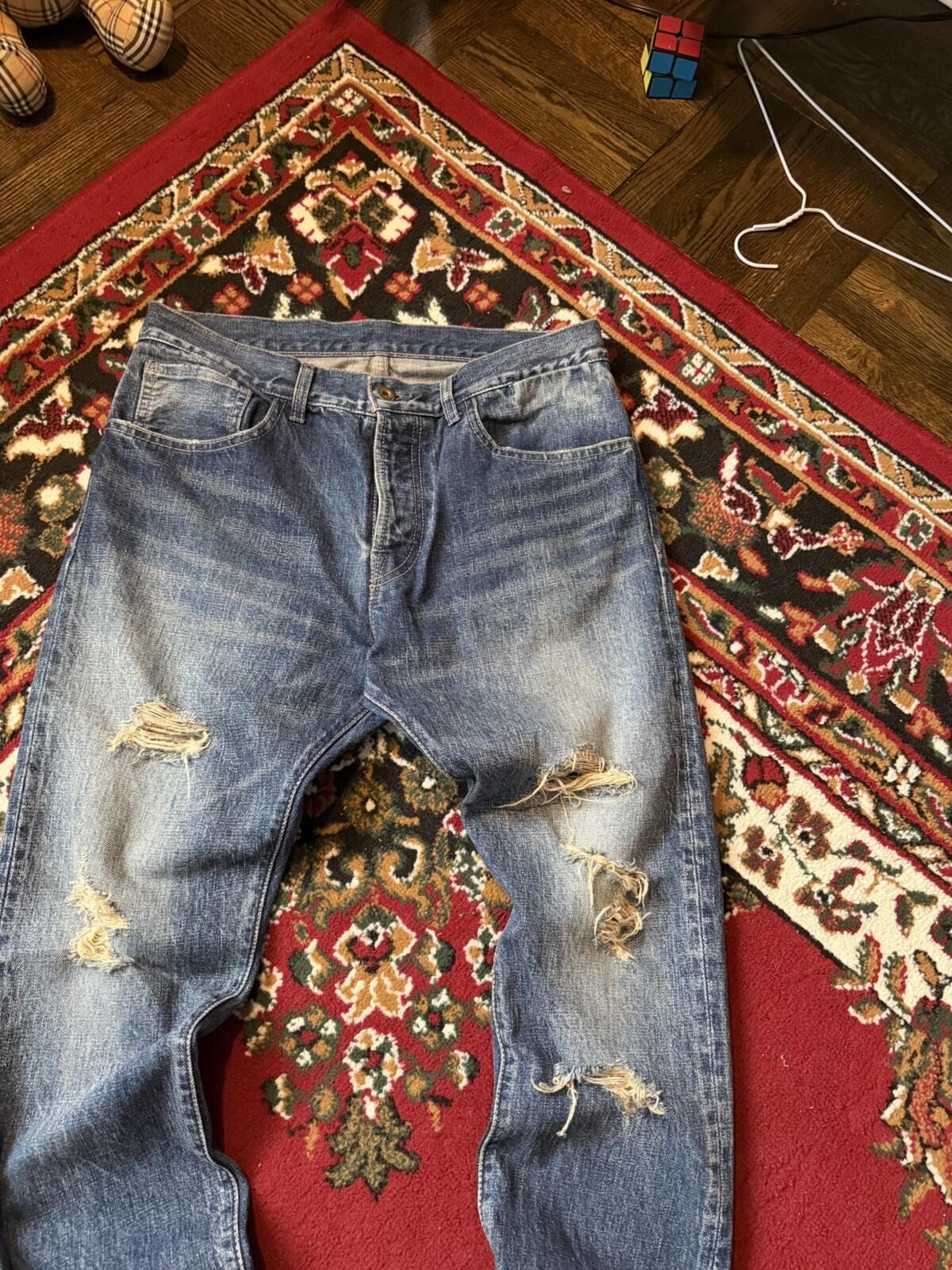 Clothsurgeon Selvedge Distressed Trashed Japanese Denim Jeans Made in Japan