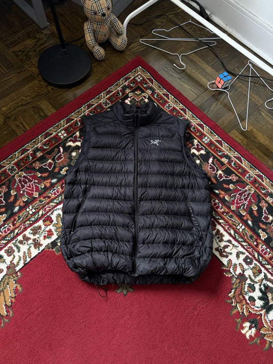 Arc’teryx Cerium LT Mens Puffer Vest Black Down - Size L