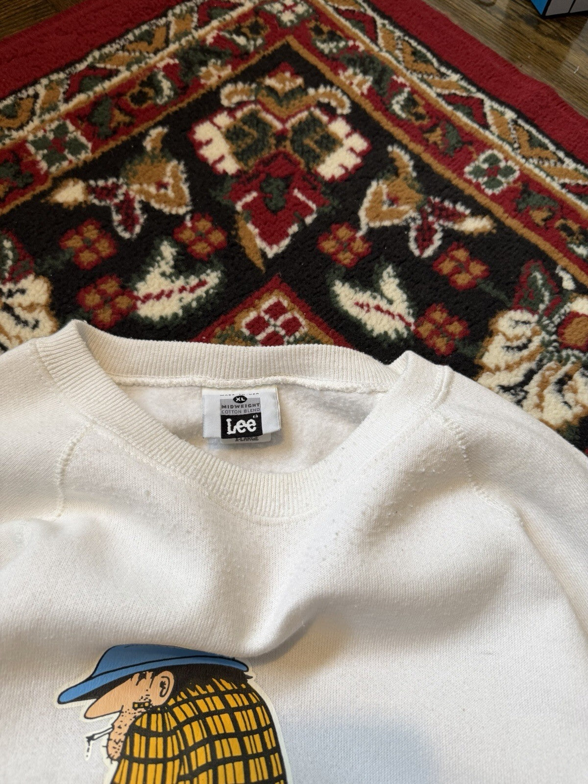 Vintage 80s Lee Midweight "Is it friday Yet?" Dragging Ass Tourist Sweatshirt