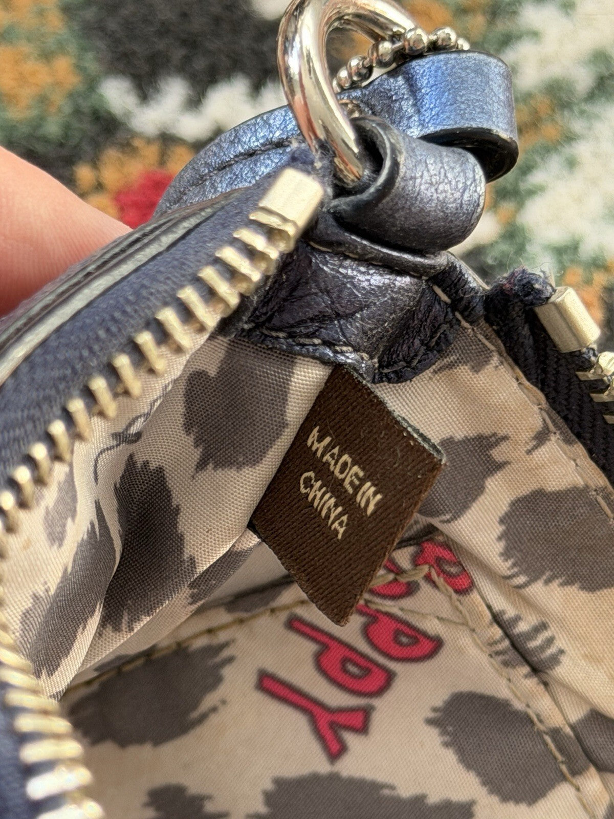 Coach Sequined Poppy Spotlight Bag