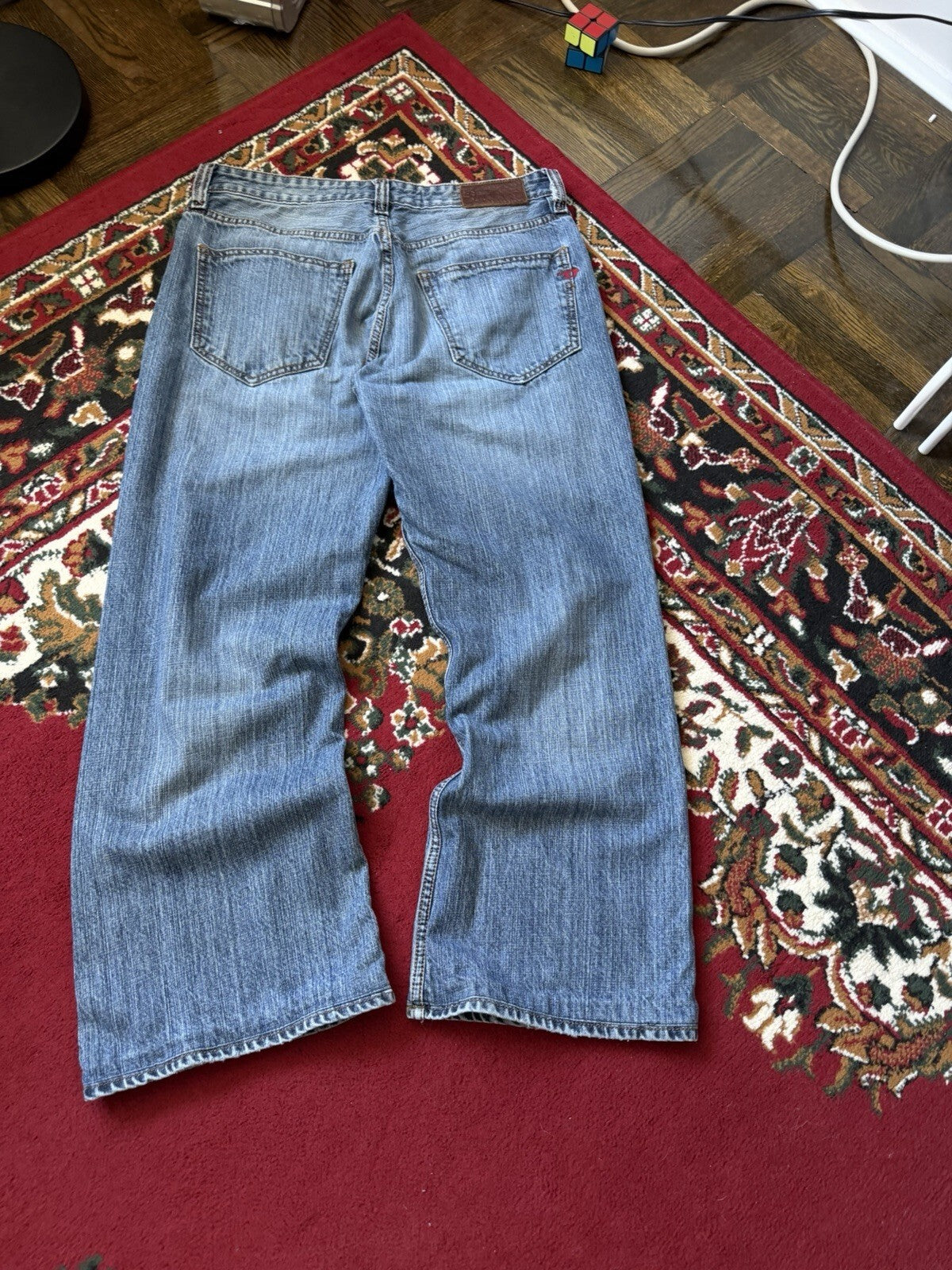 Diesel Washed Jeans Bootcut Jeans Size 34 Flared