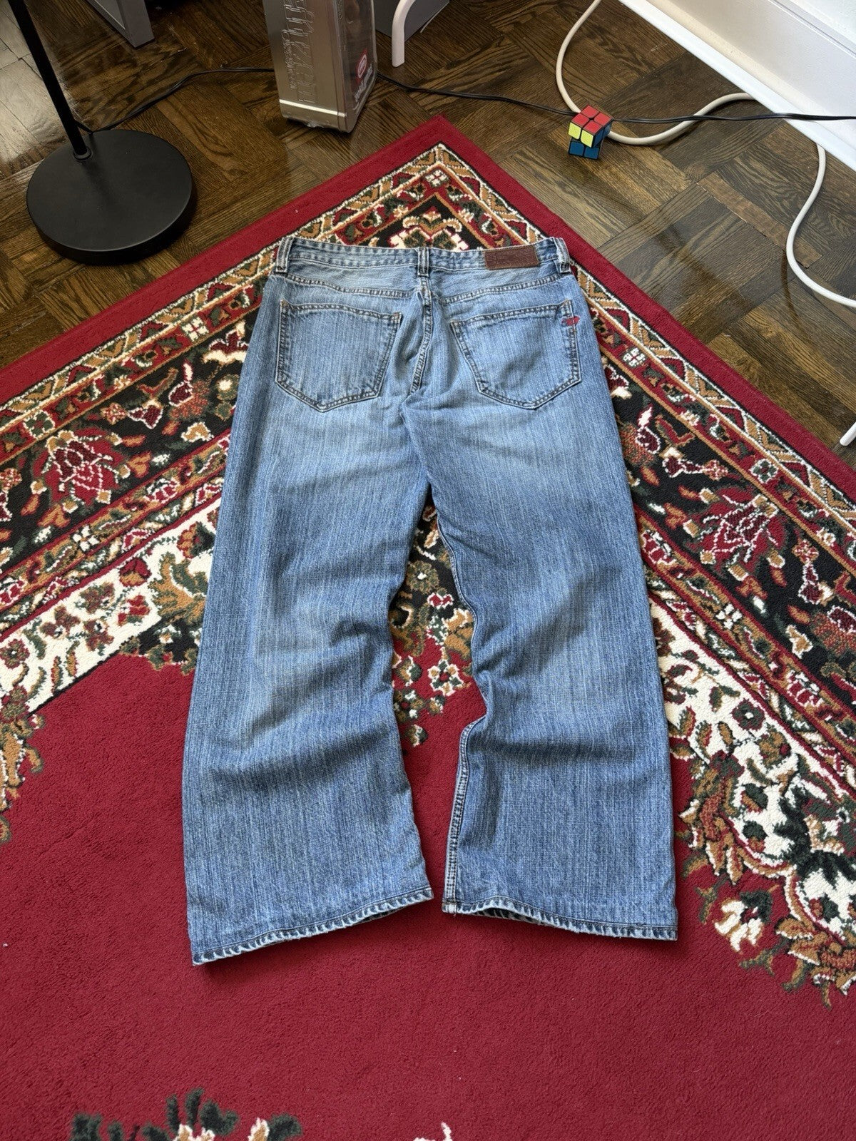 Diesel Washed Jeans Bootcut Jeans Size 34 Flared