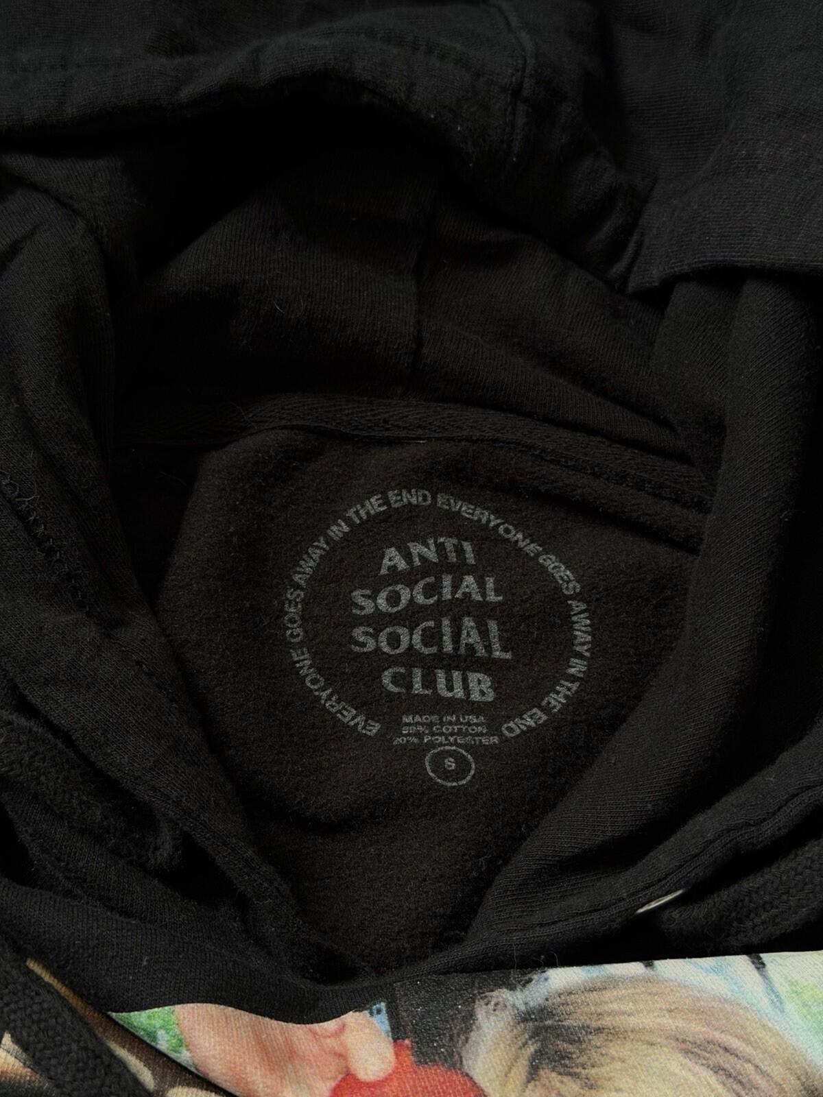 Anti Social Social Club Martha Stewart Lobster Hoodie Unisex S Black ASSC