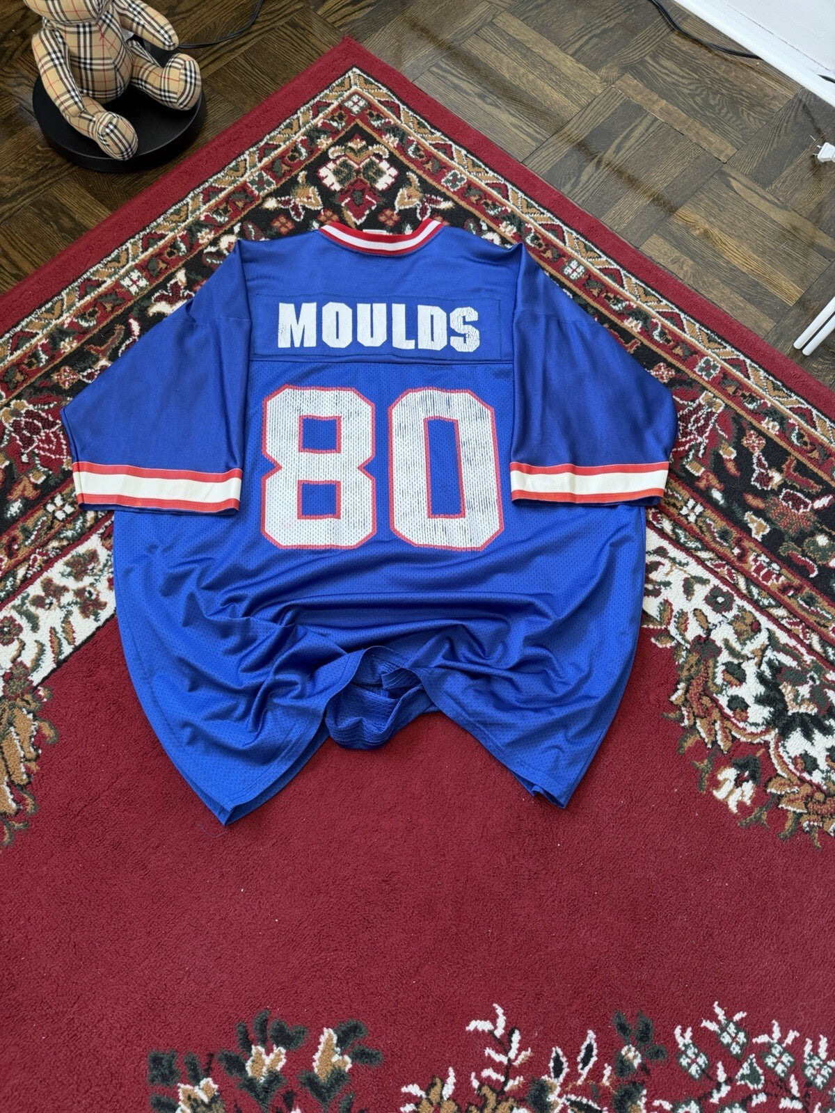 NFL Reebok Buffalo Bills Eric Moulds #80  Authentic Team Replica Jersey Men's L