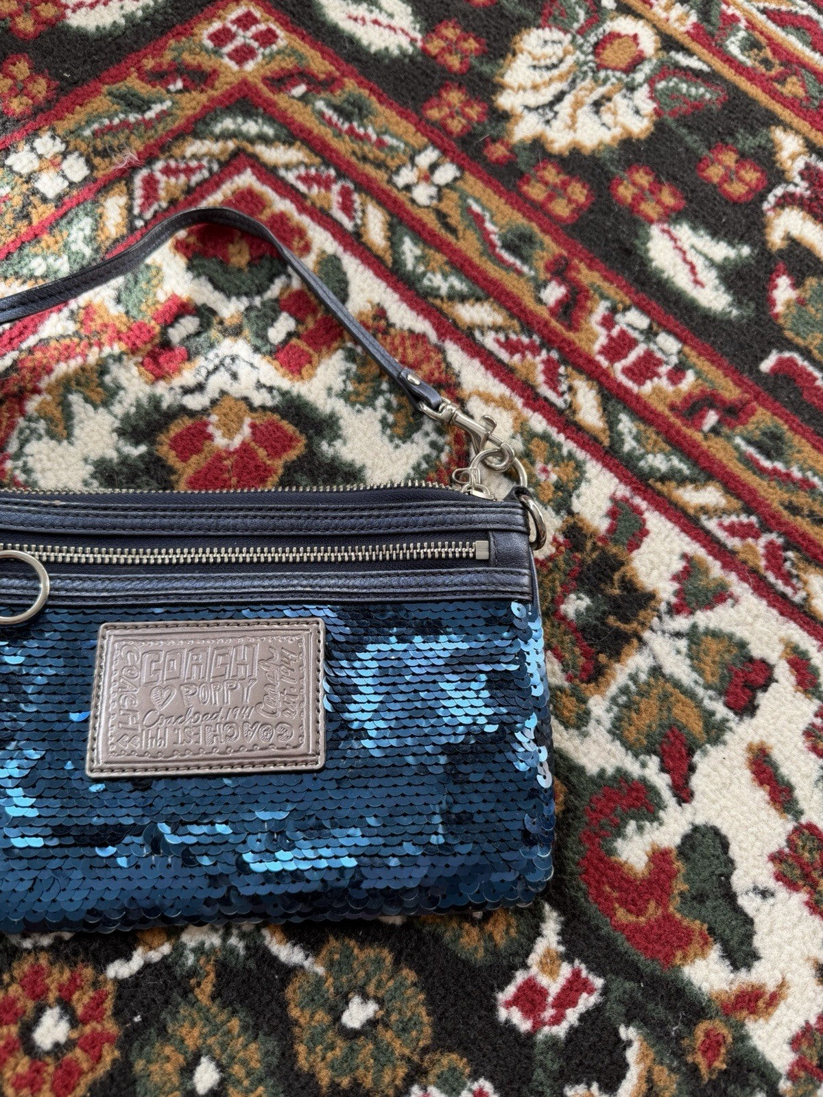 Coach Sequined Poppy Spotlight Bag