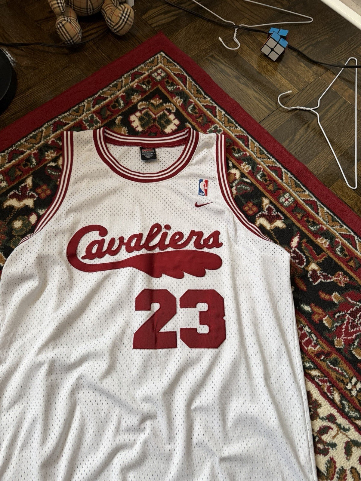 Nike LEBRON JAMES #23 Jersey Cleveland Cavaliers XL Length + 2 NBA Basketball