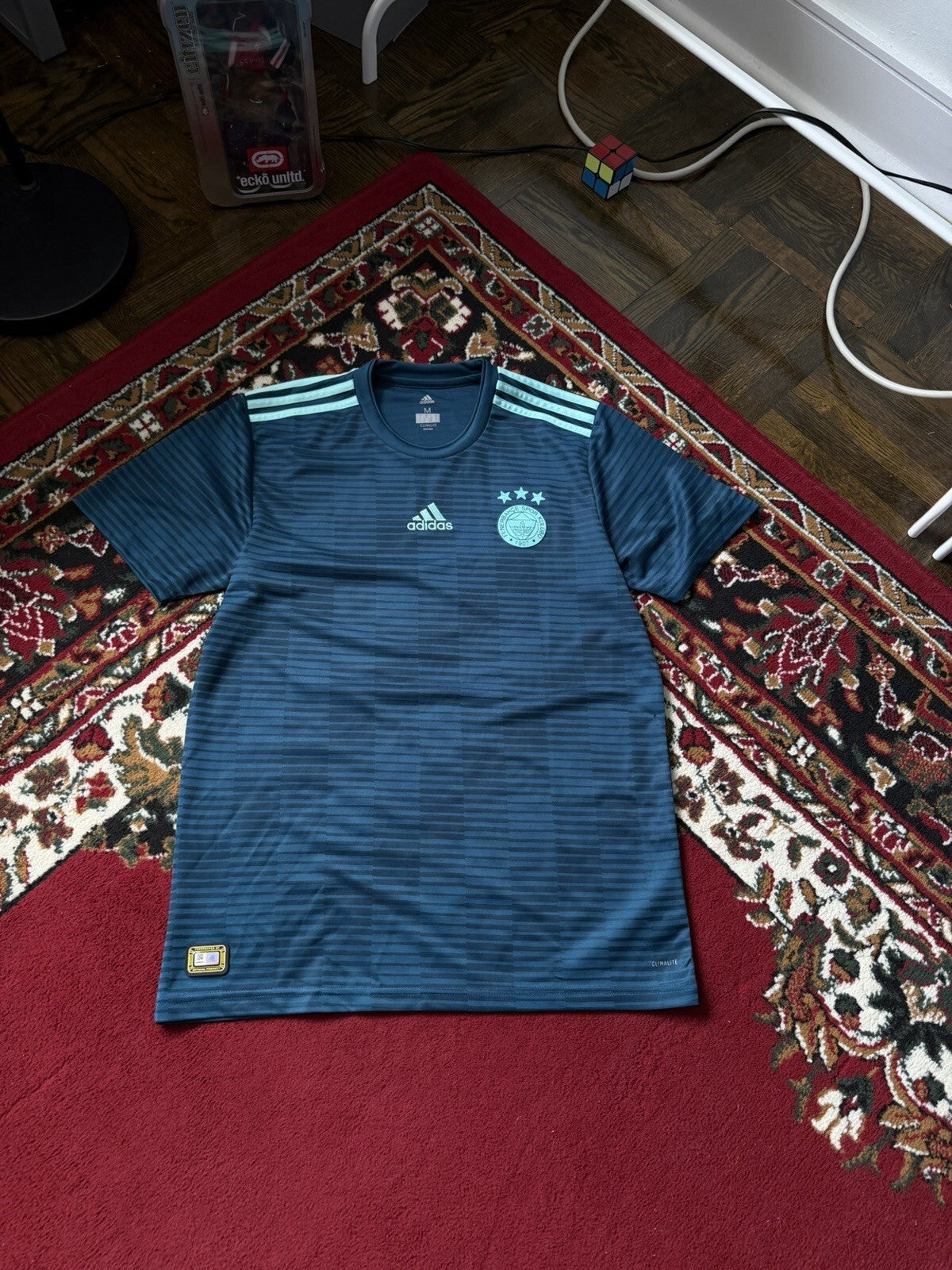 Men's Adidas Fenerbahce SK 2018/2019 Away Soccer Football Shirt Jersey Size M