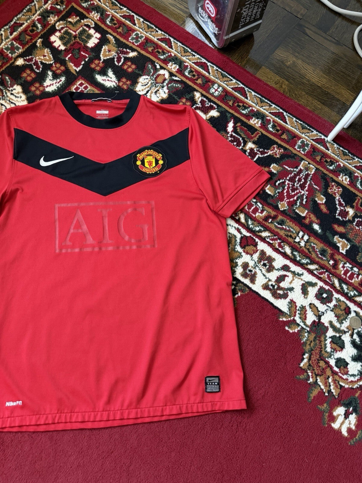 Manchester United Nike 2009/10 Home Football Shirt Soccer Jersey